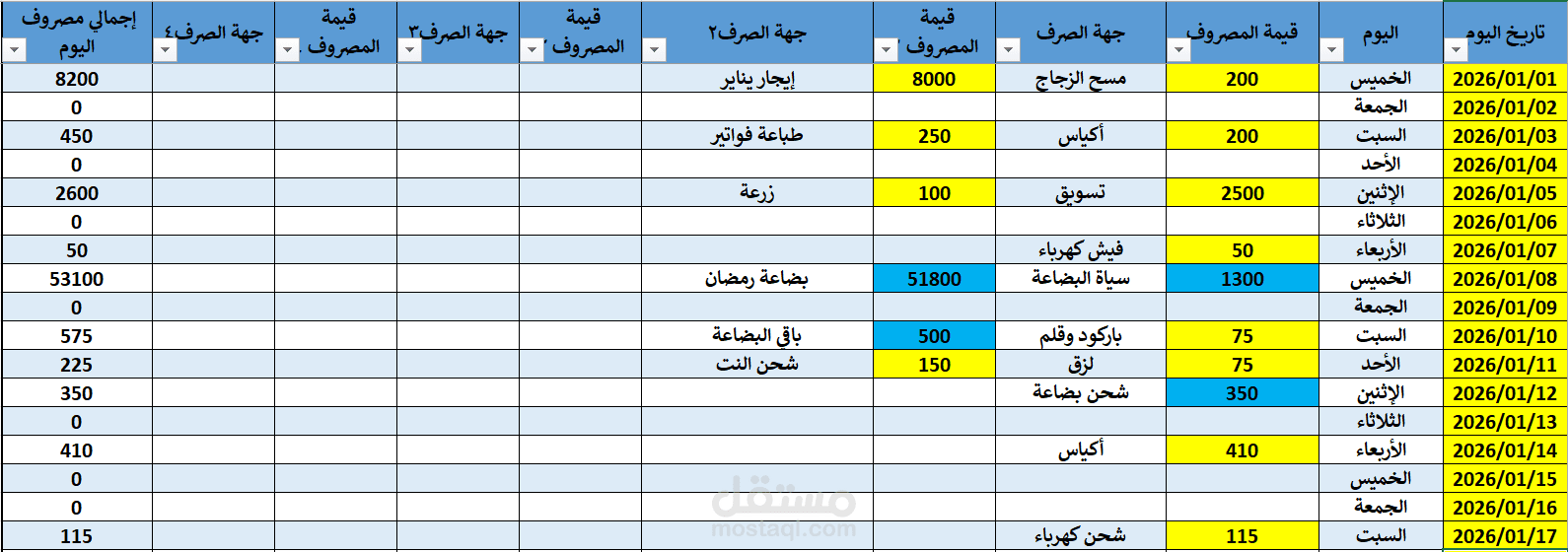 إدخال وتنظيم بيانات عملاء في ملف Excel باحترافية عالية