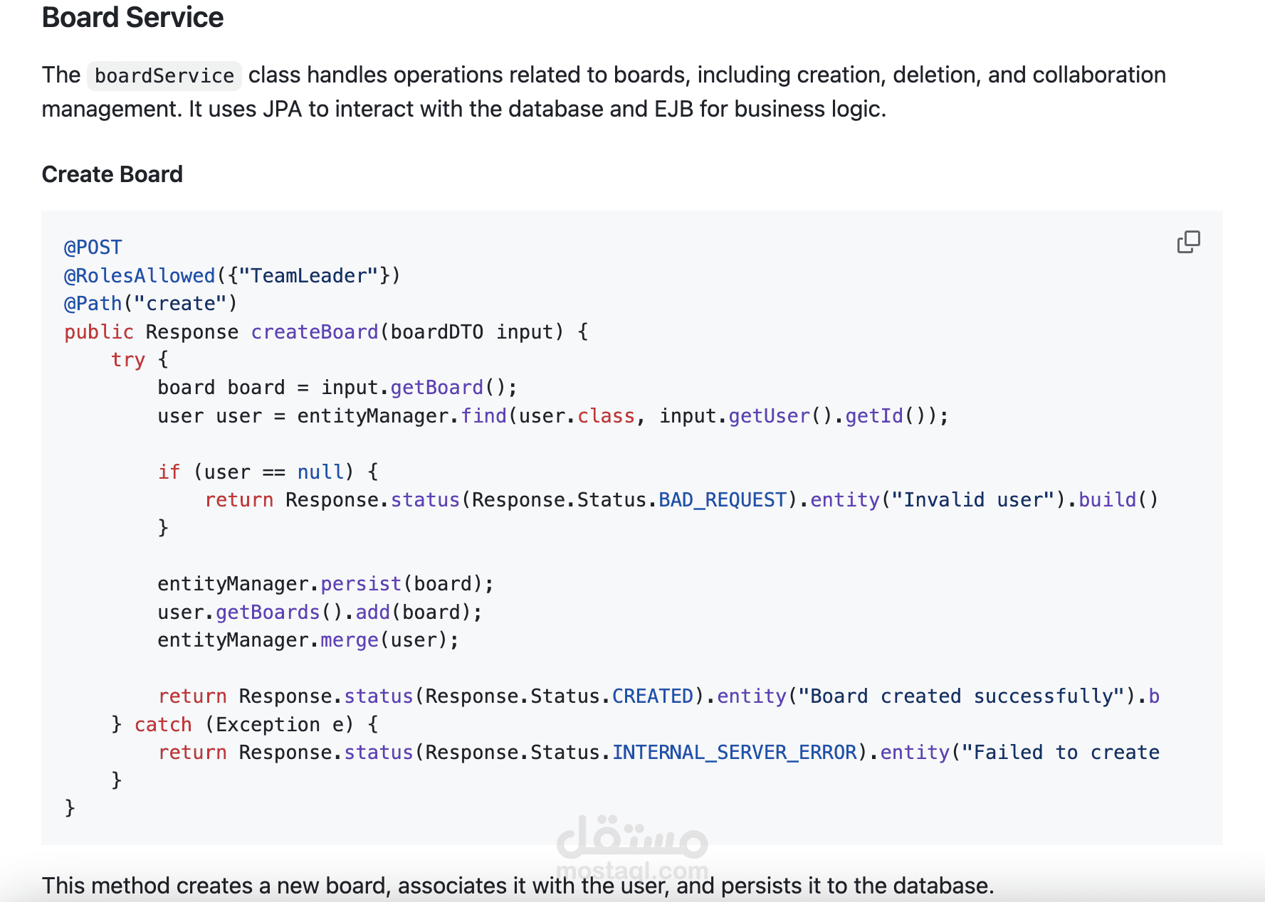 تطبيق Trello-Like – لإدارة المهام (مشروع جامعي)