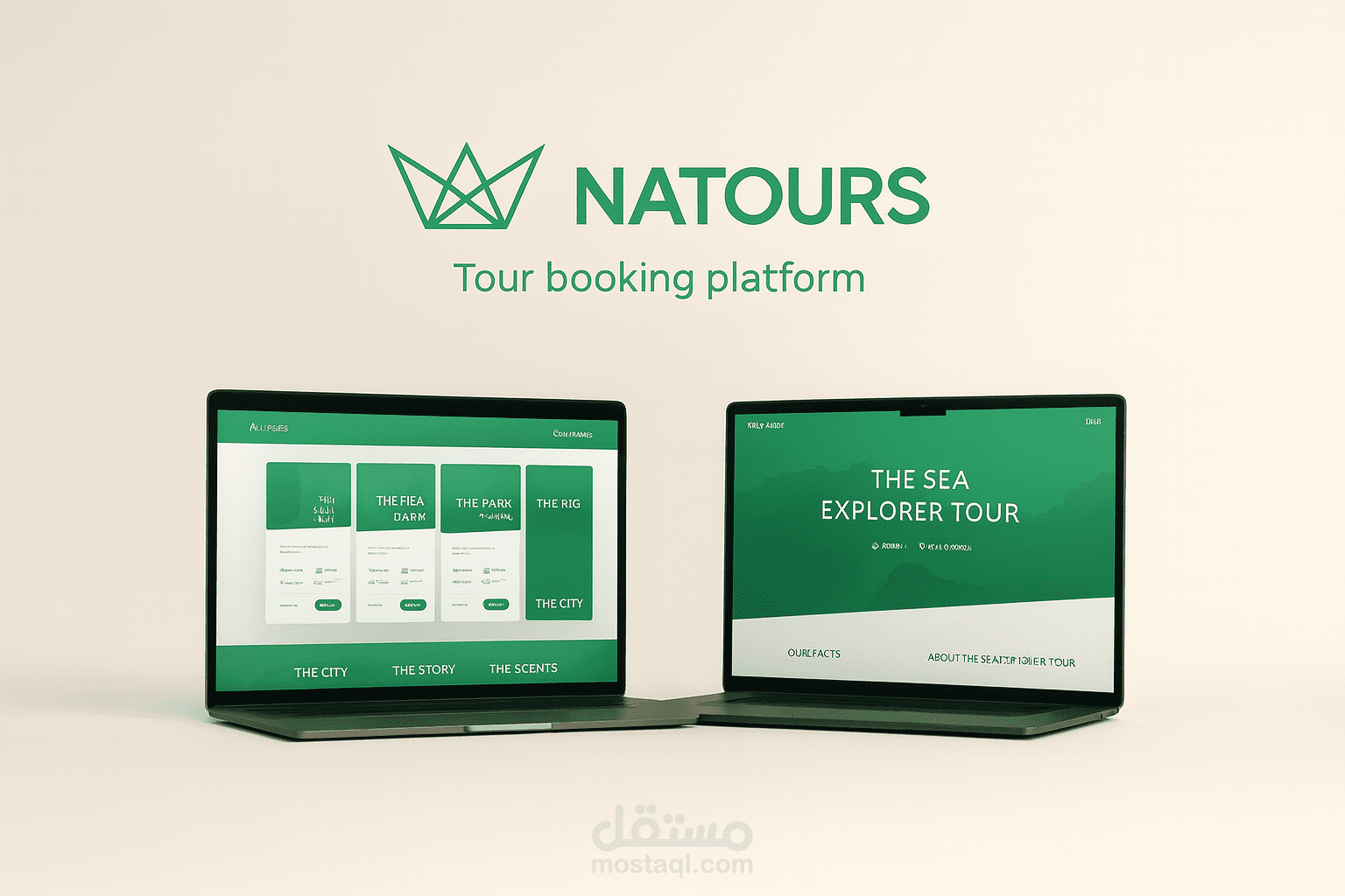 Natours – نظام حجز الرحلات السياحية