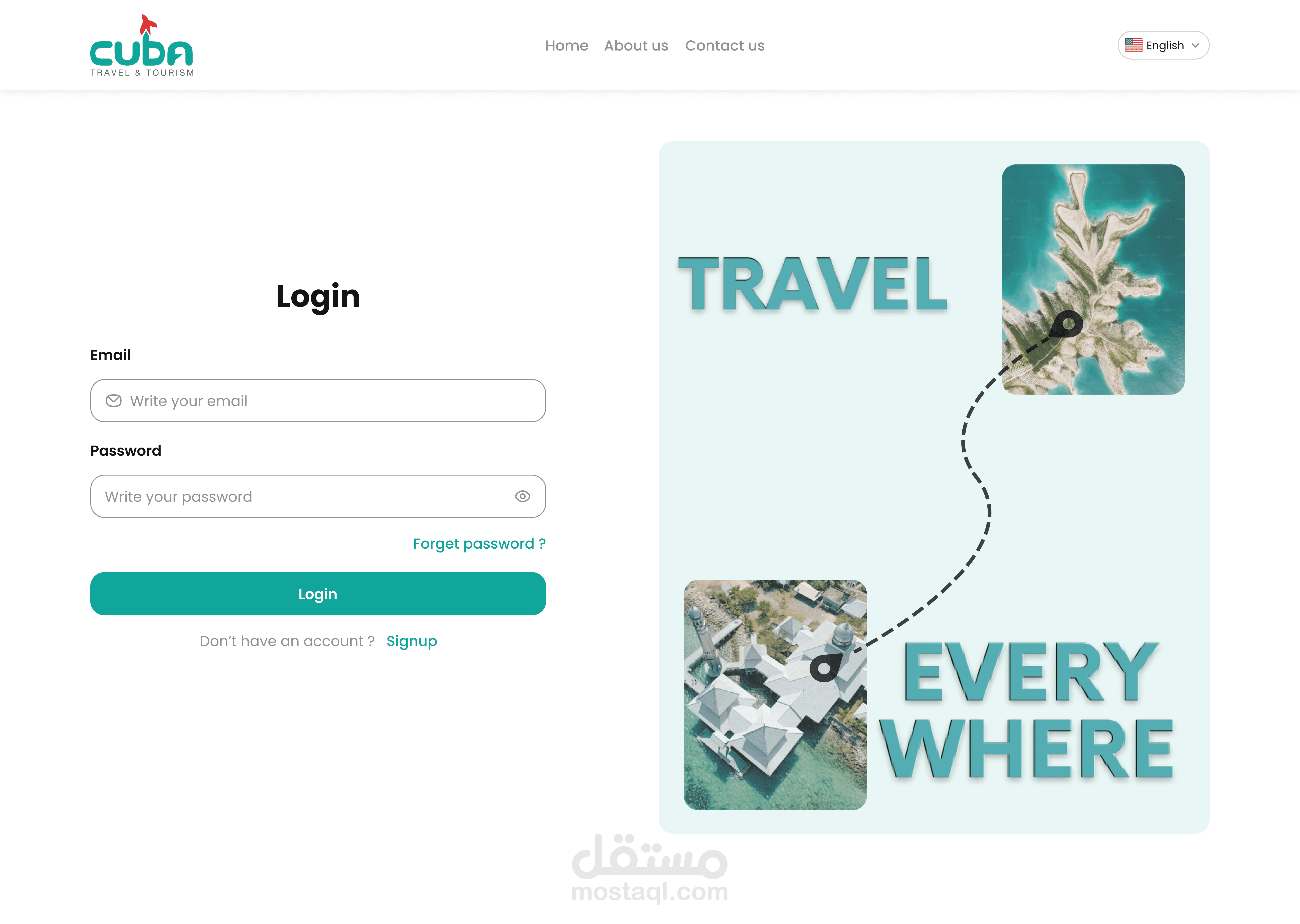 Cuba Company– Tourism Services- Using Laravel Framework