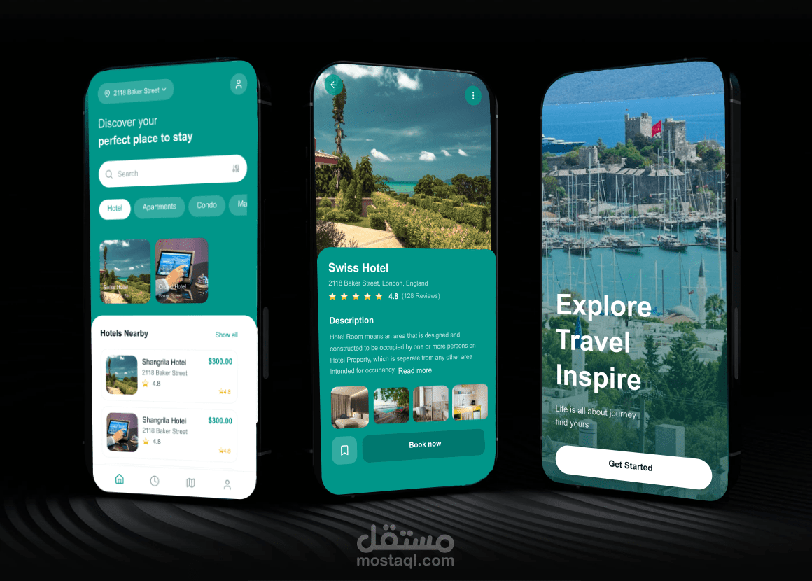 Smart Hotel Booking App UI/UX