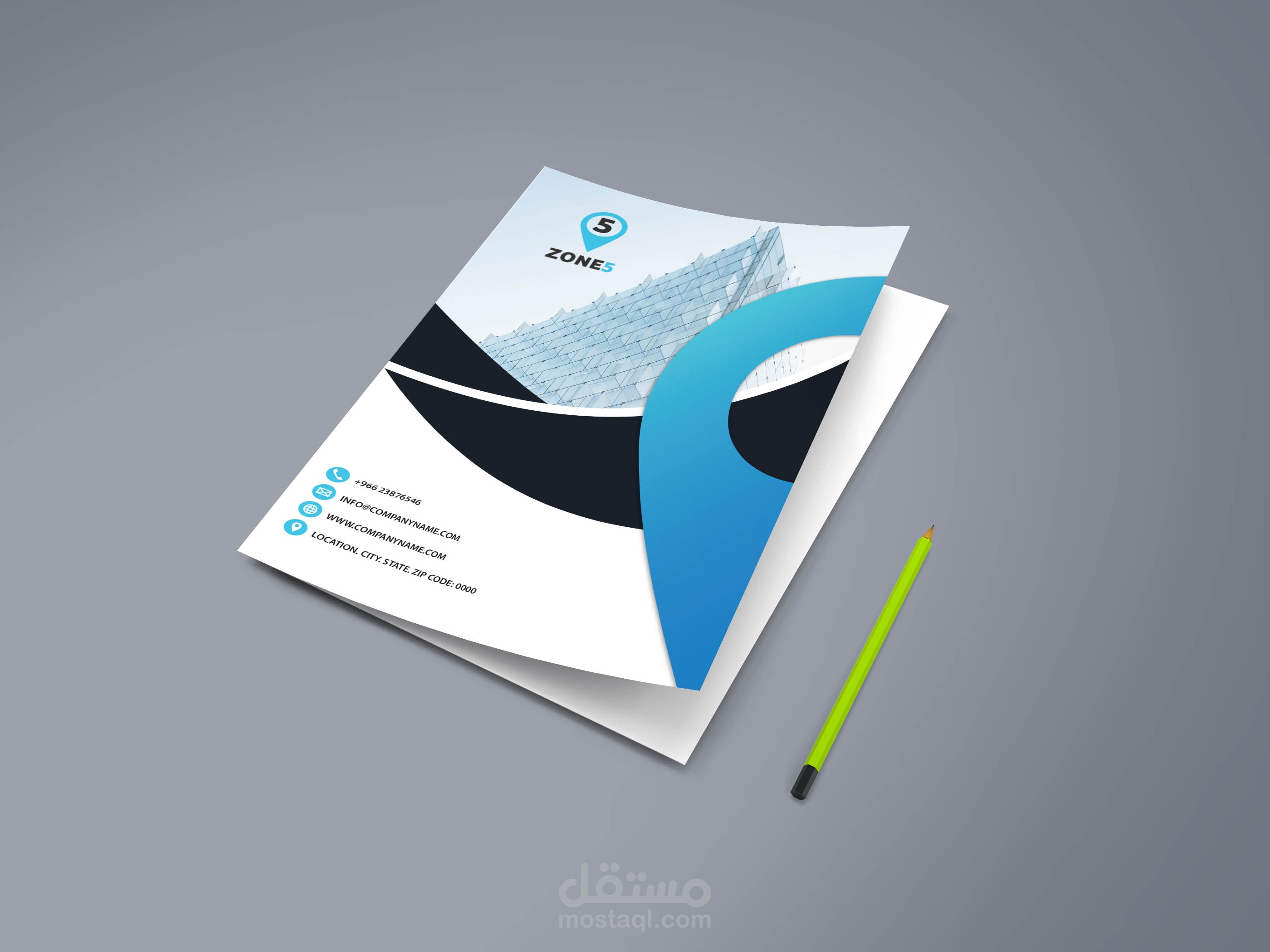 Folder to save company papers