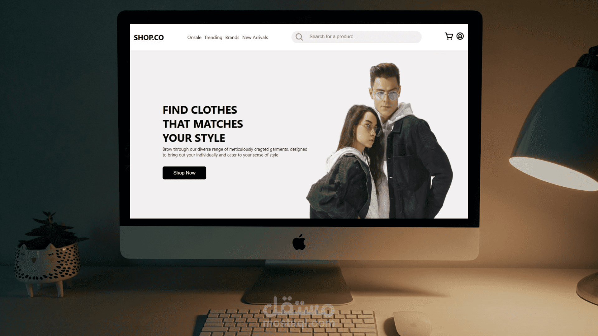 SHOP.CO – تطوير موقع تجارة إلكترونية