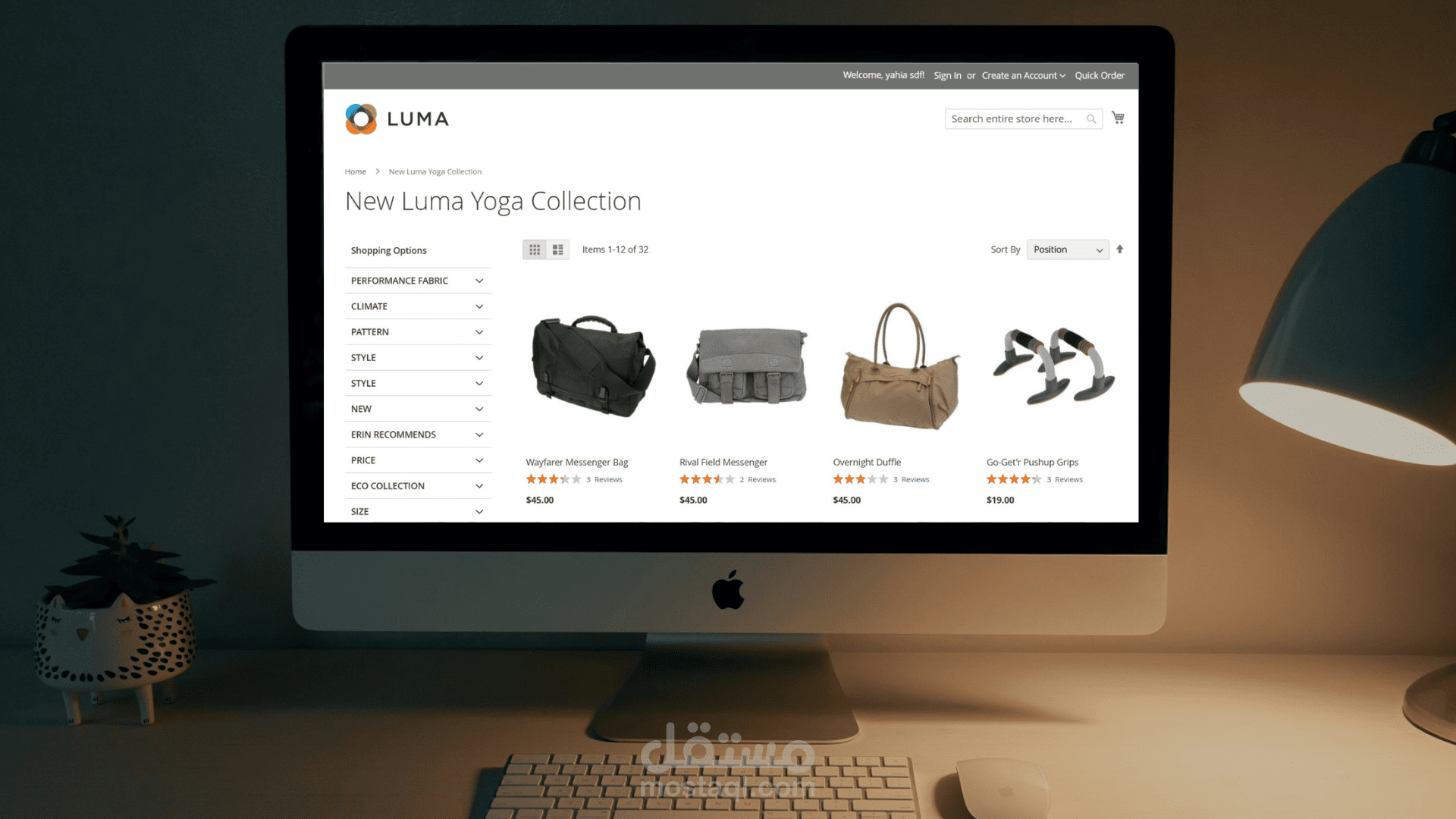 Magento E-commerce Website – اختبار يدوي لنظام تجارة إلكترونية