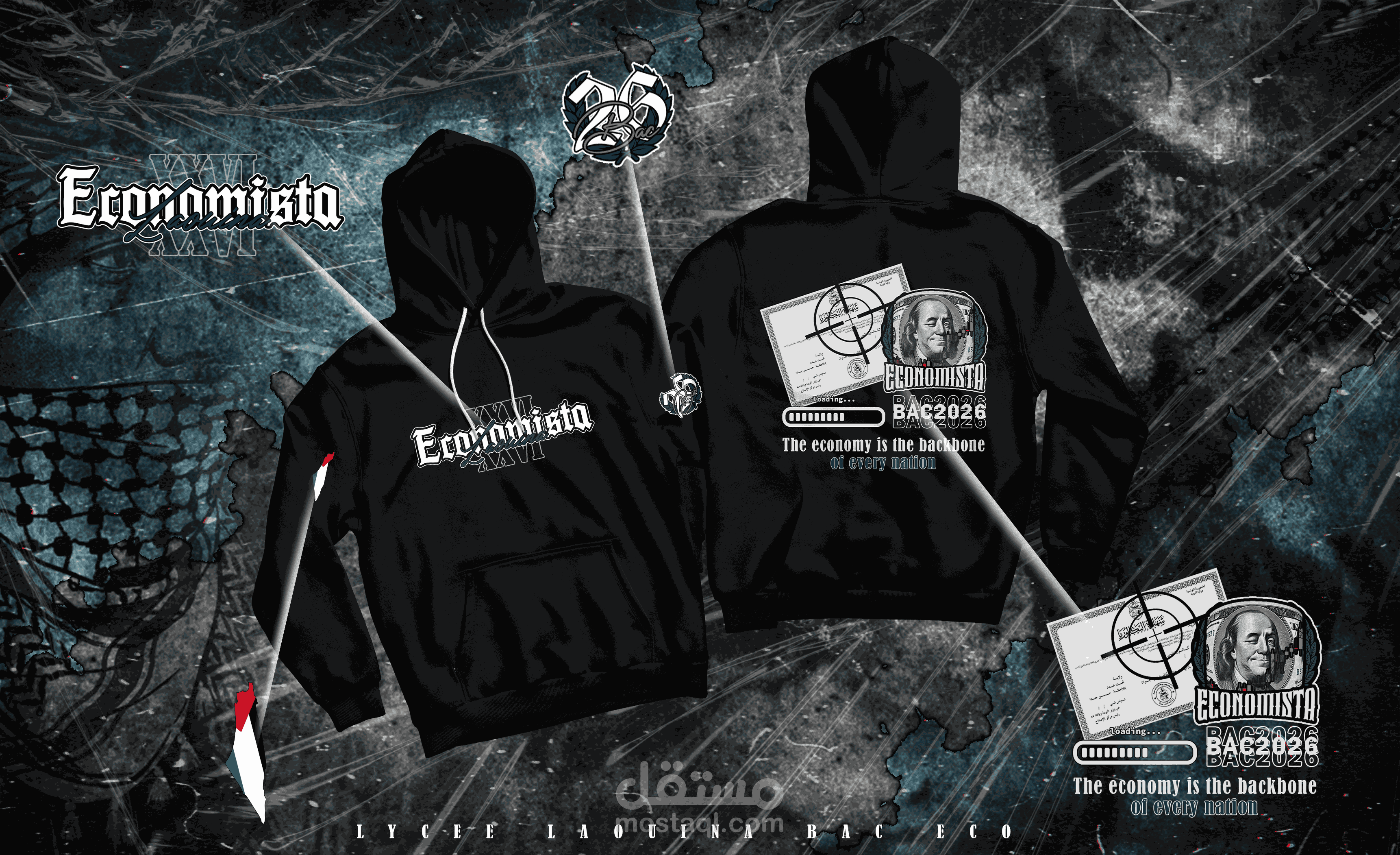 تصميم احترافي لقمصان (T-Shirt Design) بجودة عالية