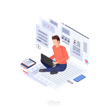 كتابة محتوي