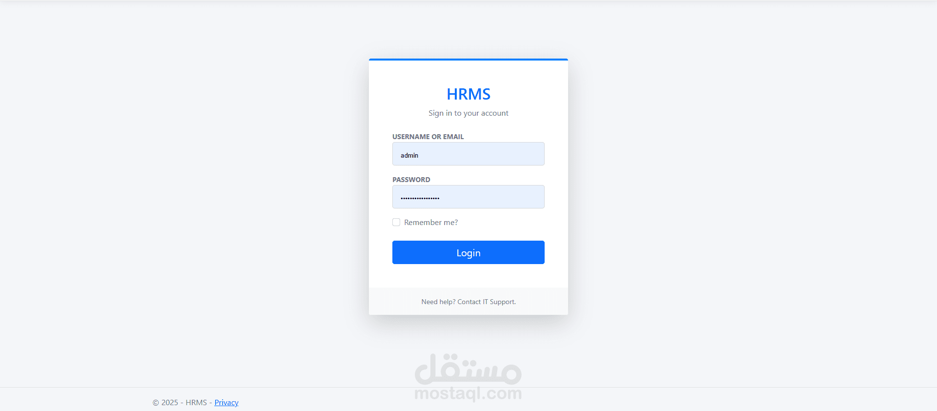 HR Management System