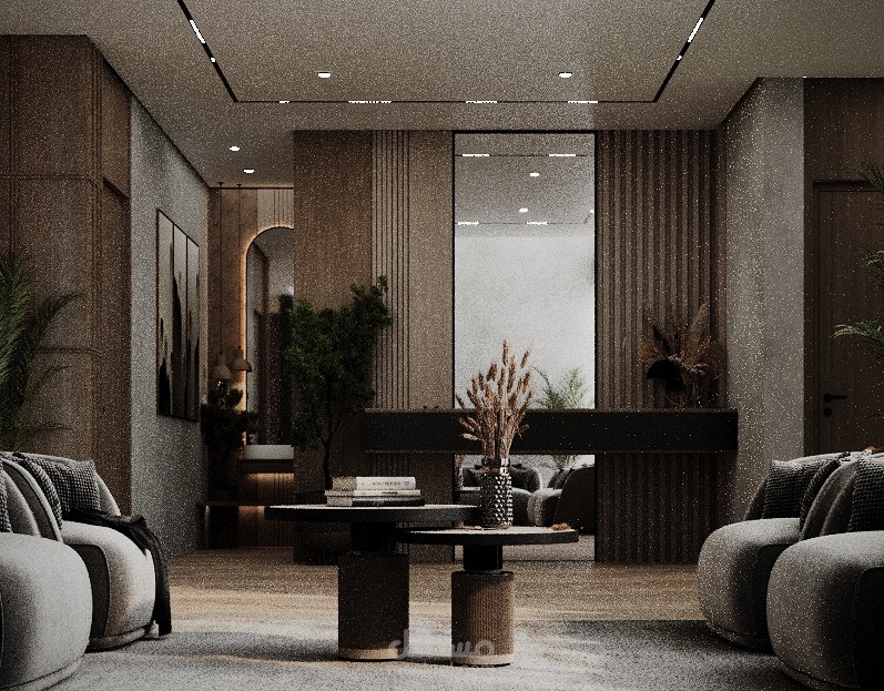 تصميم داخلي لفيلا سكنيه