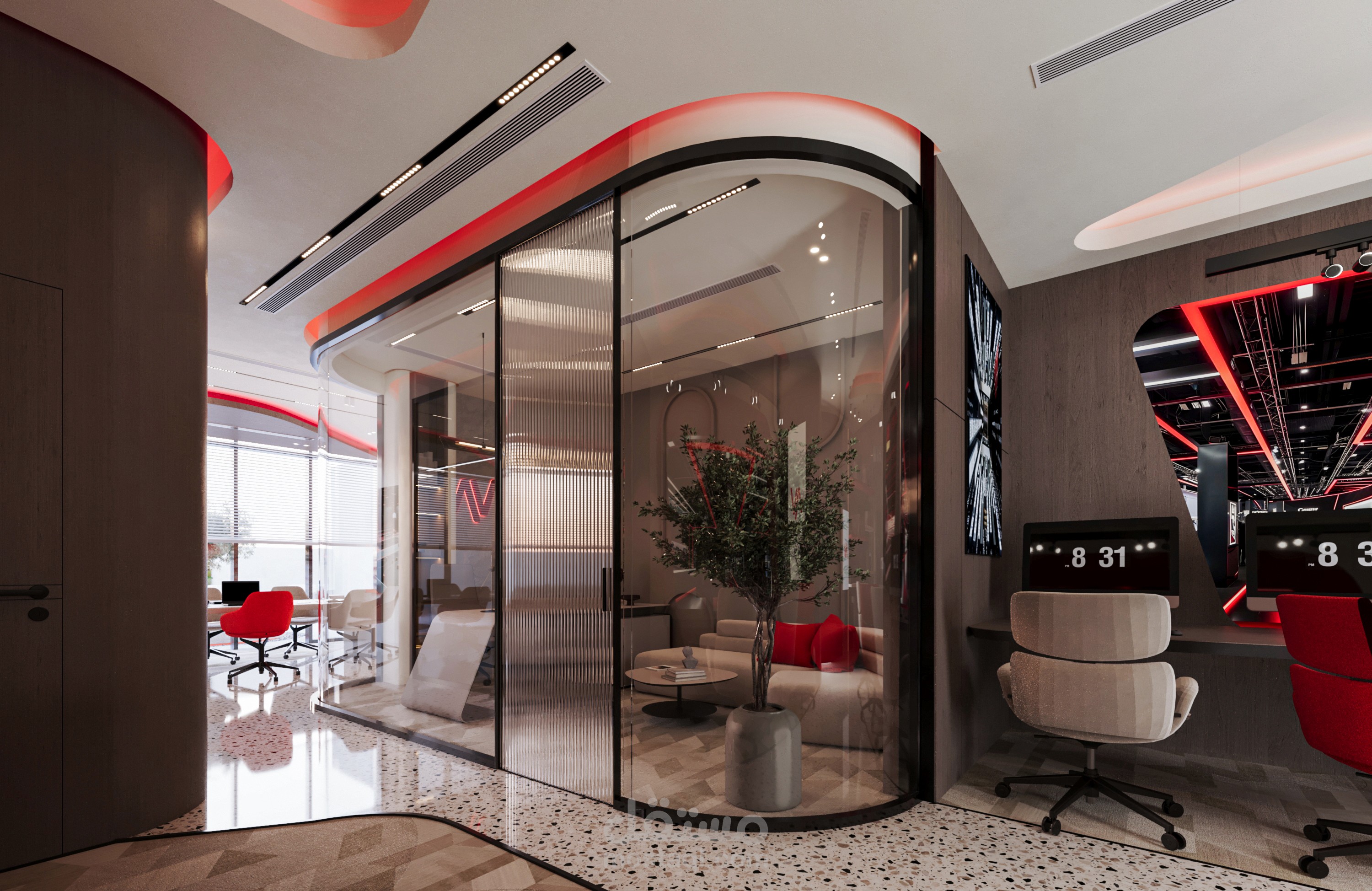 تصميم مميز للممكاتب الإدارية