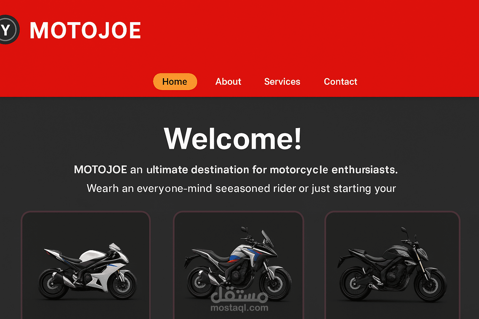 Motor bike store