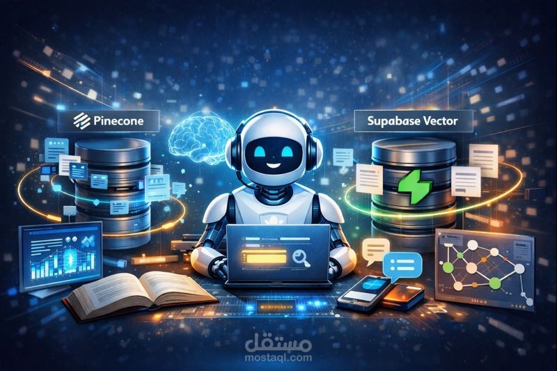 مساعد معرفي يفهم البيانات ويشرحها لحظيًا باستخدام تقنية Rag