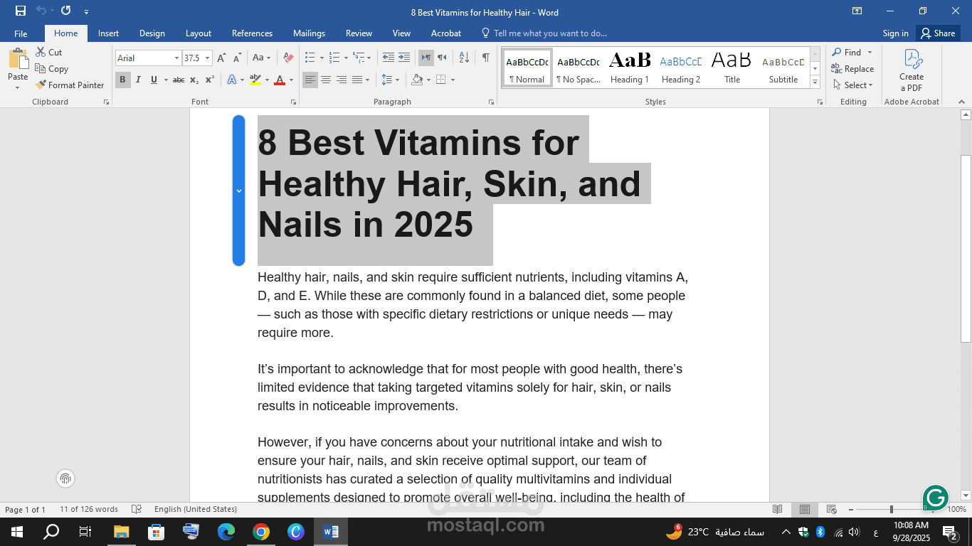 8 Best Vitamins for Healthy Hair, Skin, and Nails in 2025