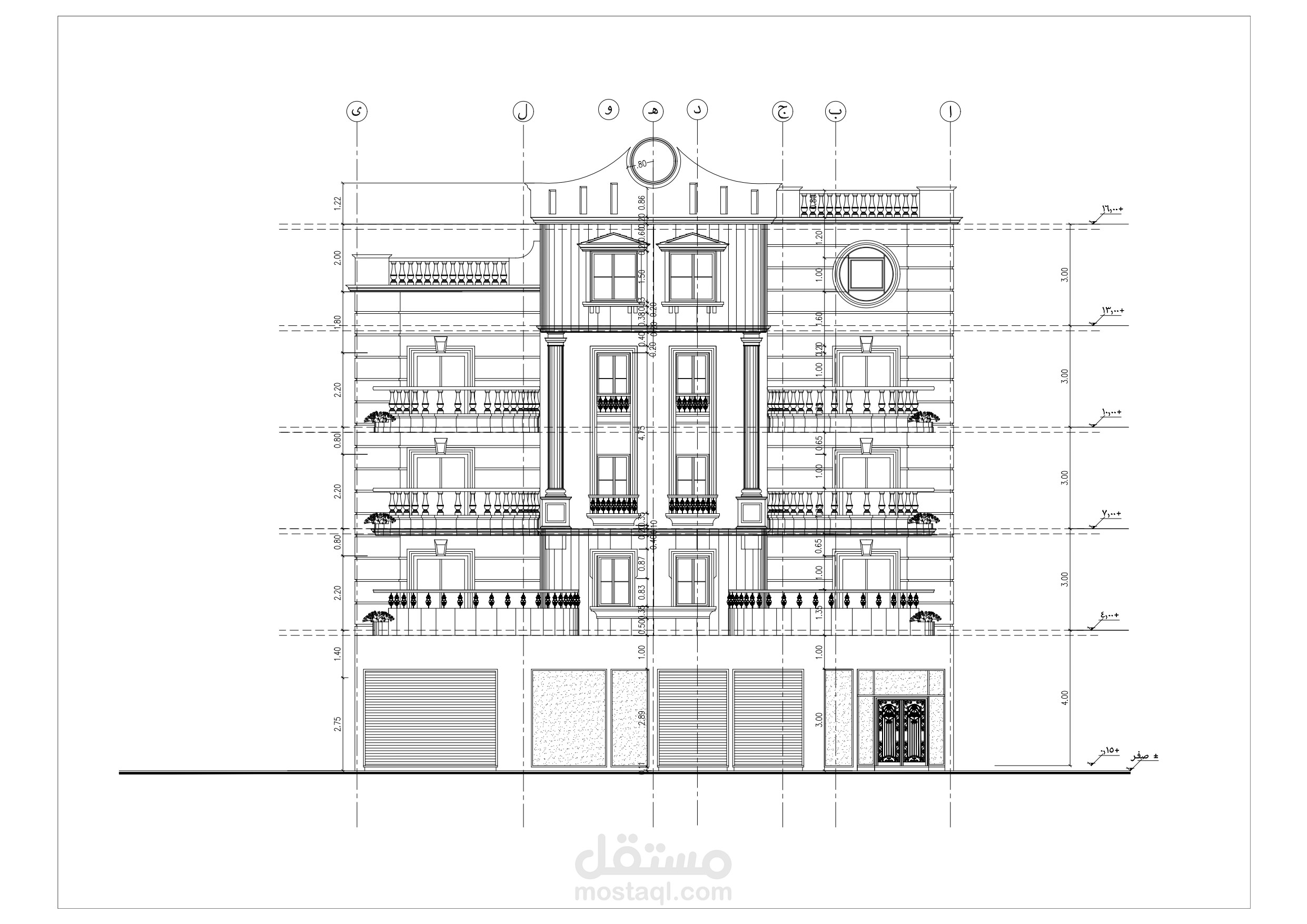 عمارة سكنية في مصر