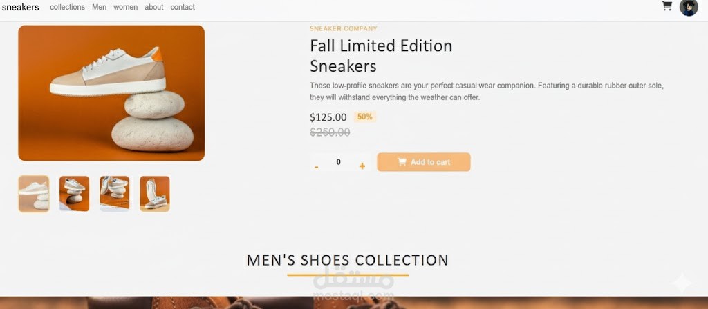 متجر إلكتروني لتسوق الأحذية | Online Store for Shoe Shopping