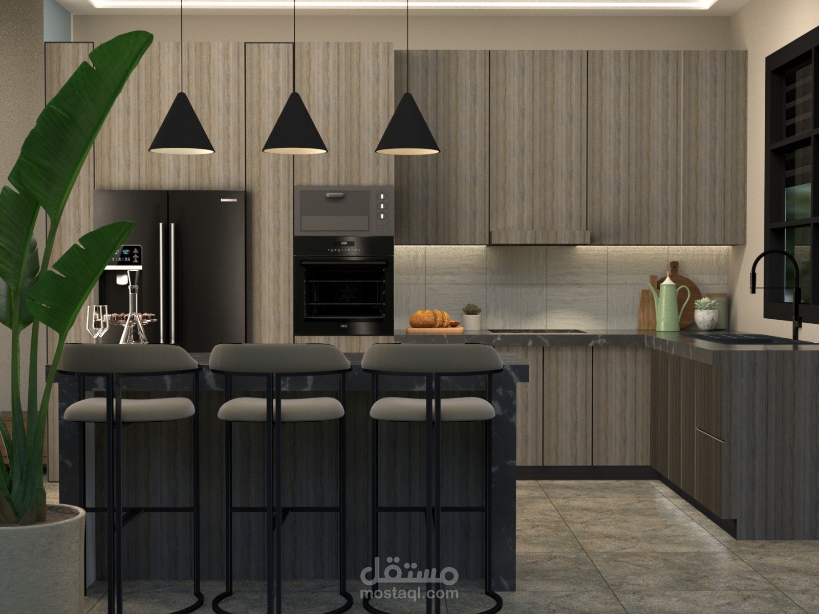 تصميم داخلي لشقة