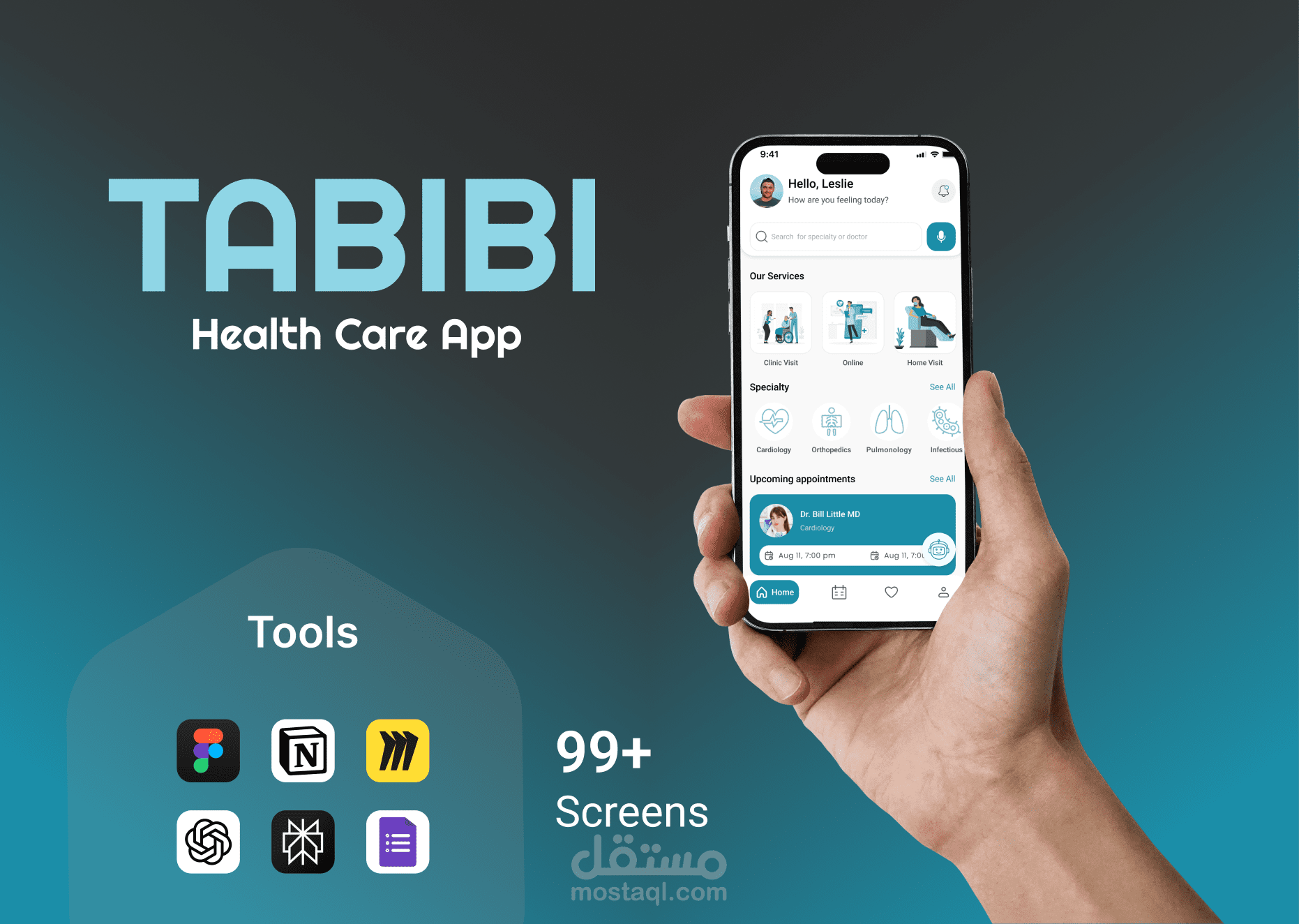 Tabibi - تطبيق لحجوزات الاطباء