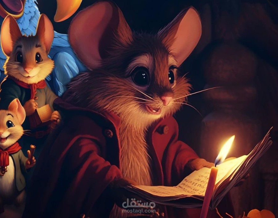 تصميم ملصقات فنية بأسلوب كرتوني احترافي مستوحى من القصص والأفلام