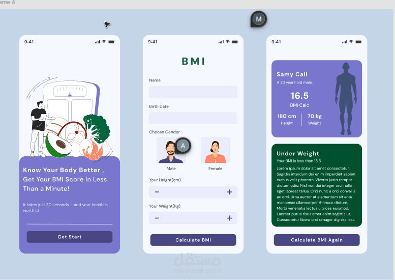 Bmi Calculaor App