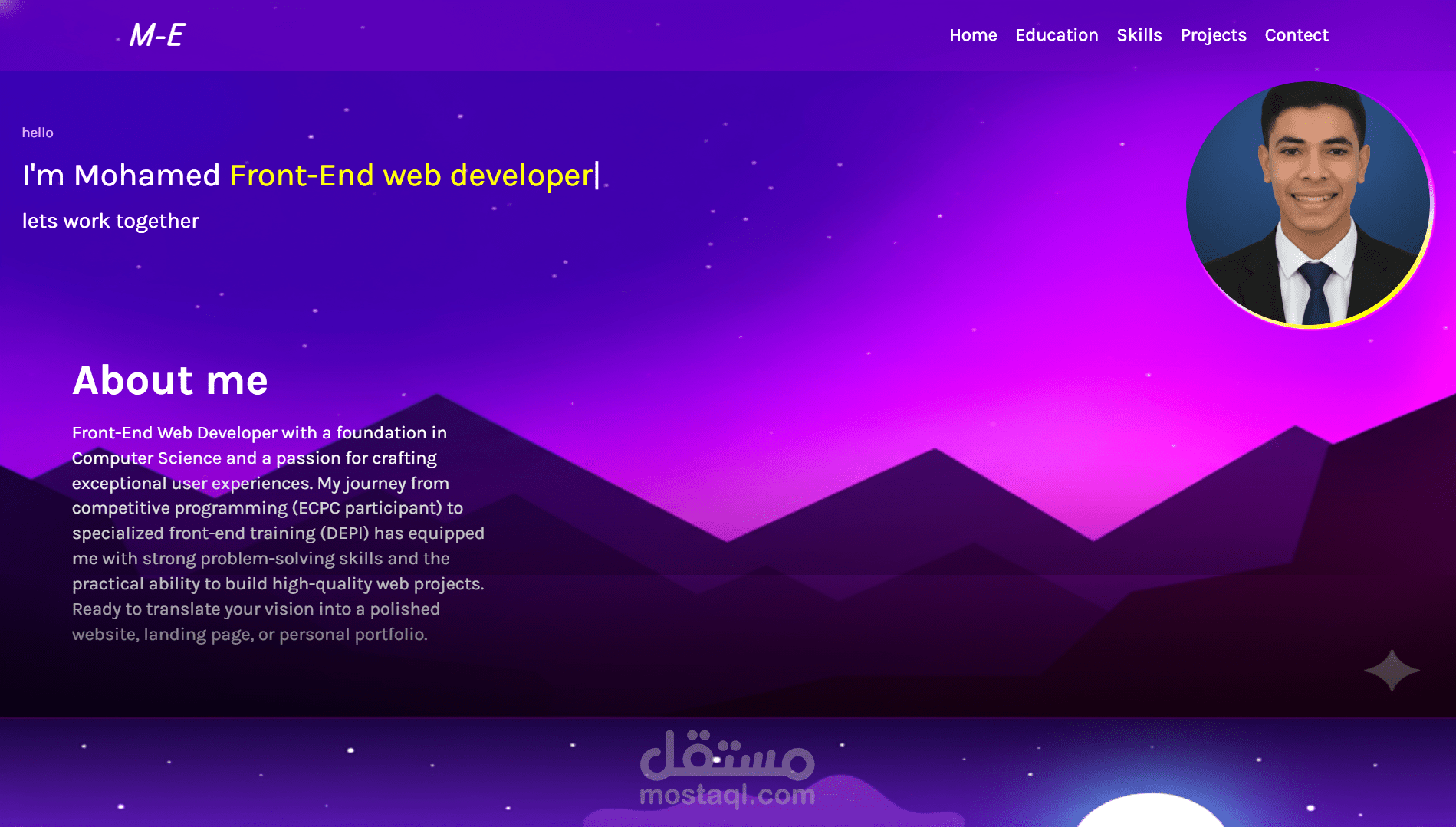 بورتفوليو شخصي