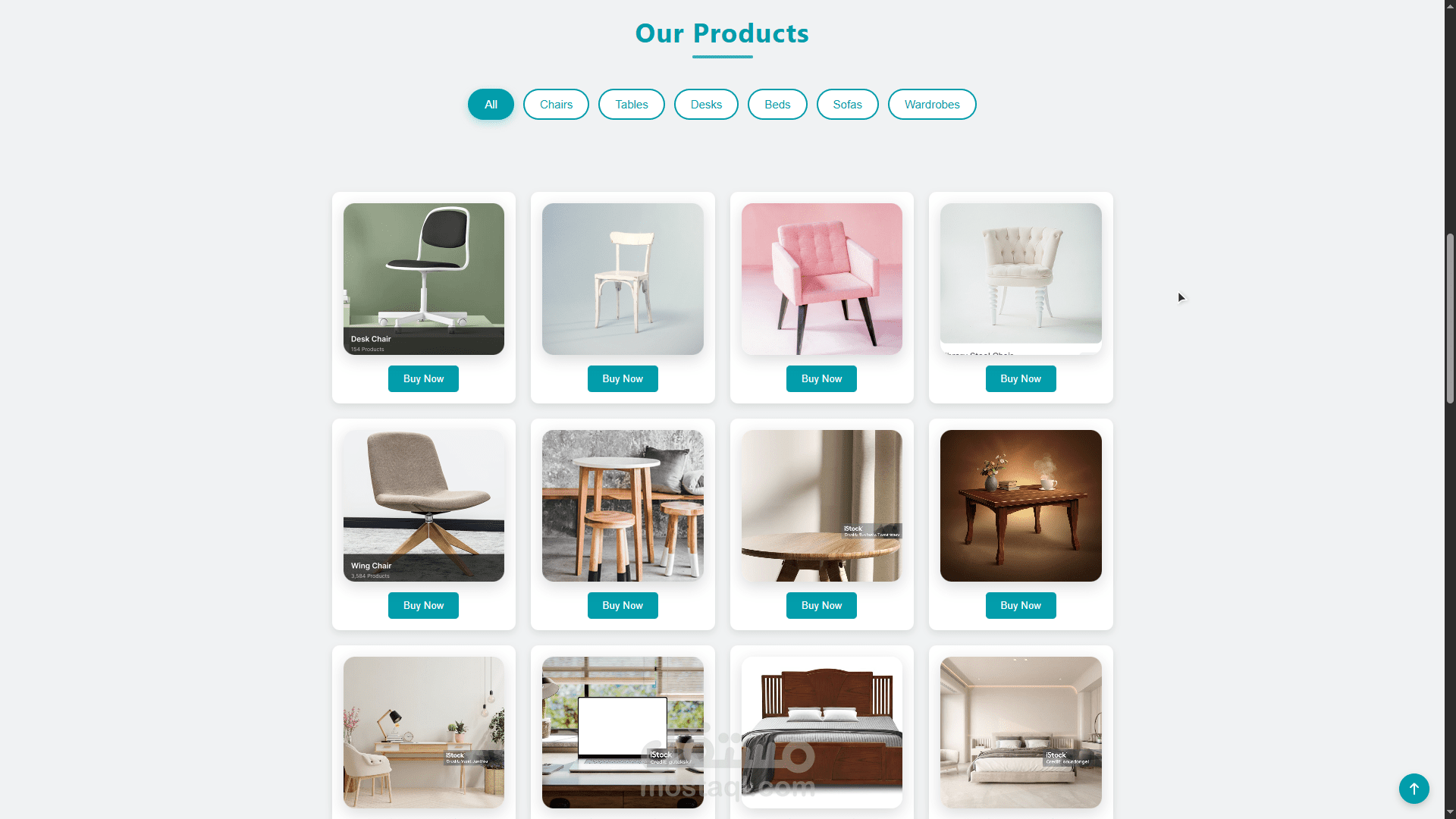 تطوير واجهة متجر أثاث وديكور منزلي بتصميم عصري (High-End Furniture Store)