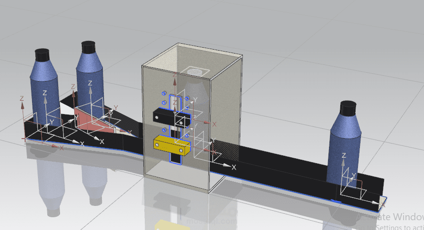 bottle quality control method based on computer vision