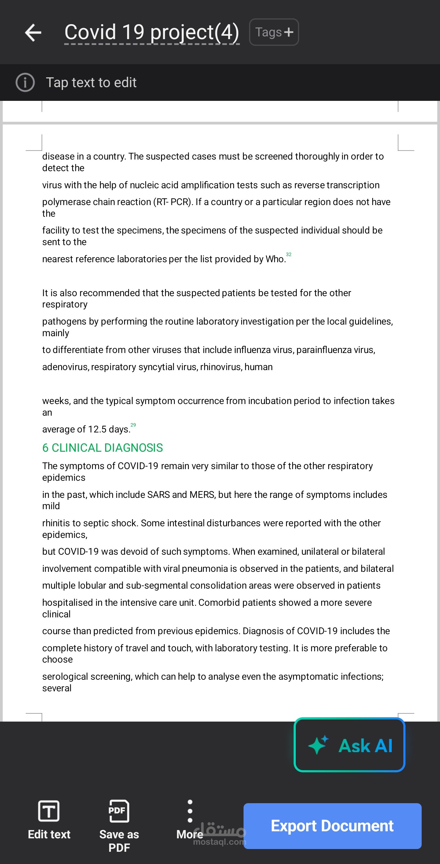 Convert image to DOCX file