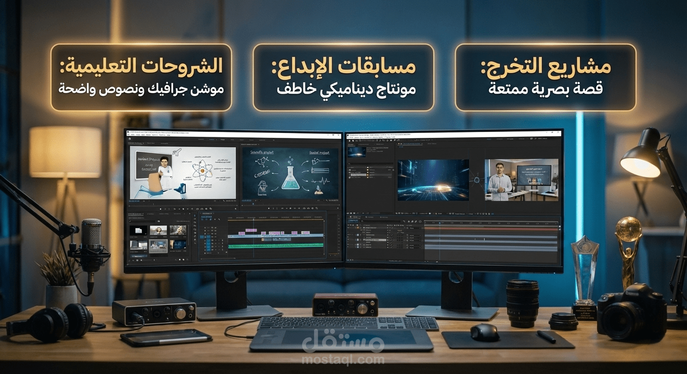فيديو قصير تعليمي – شرح مشروع التخرج