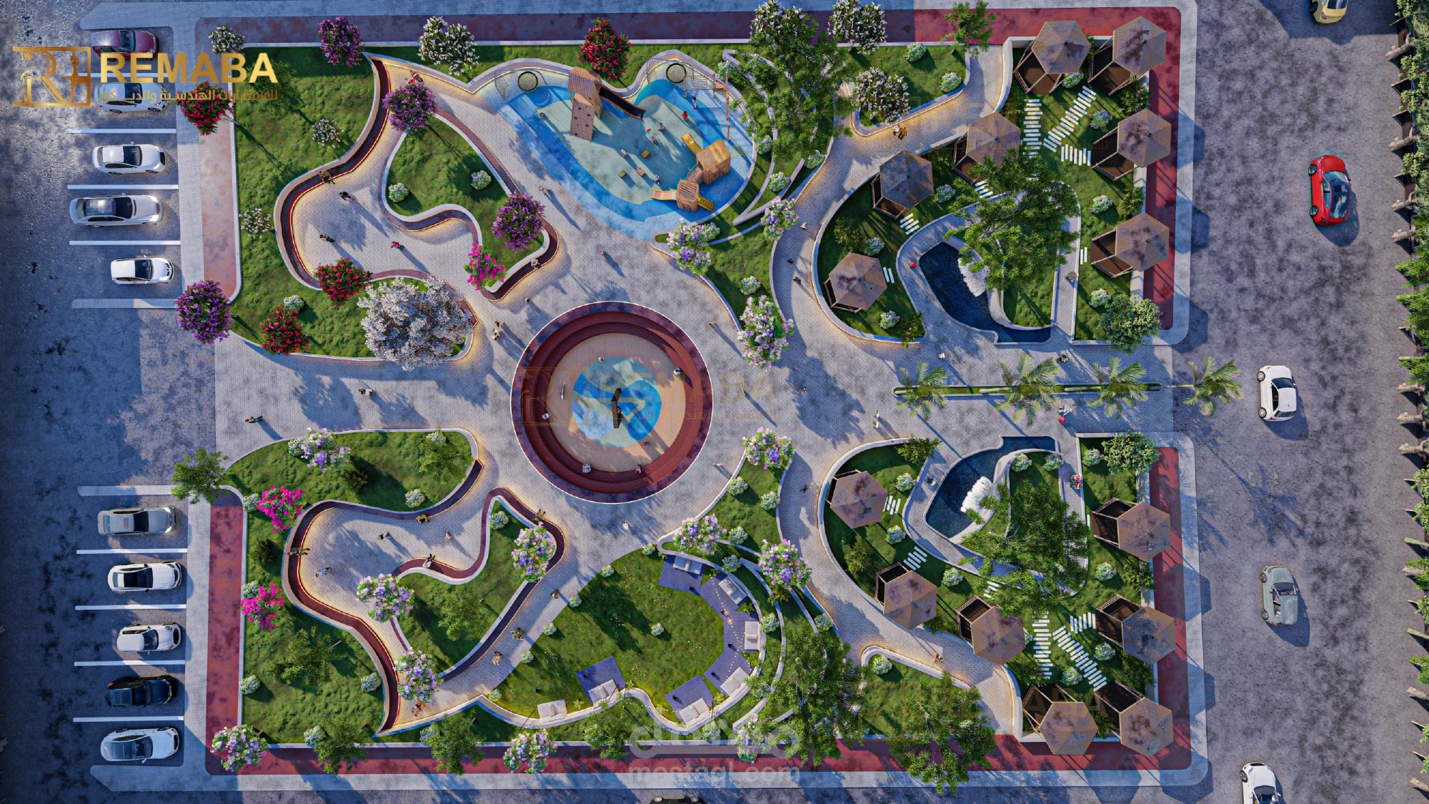 مشروع تصميم 36 حديقة عامة – لأمانة حكومية | إنجاز خلال 17 يوم عمل