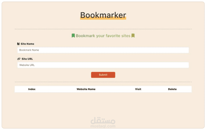 BookMark-Manager