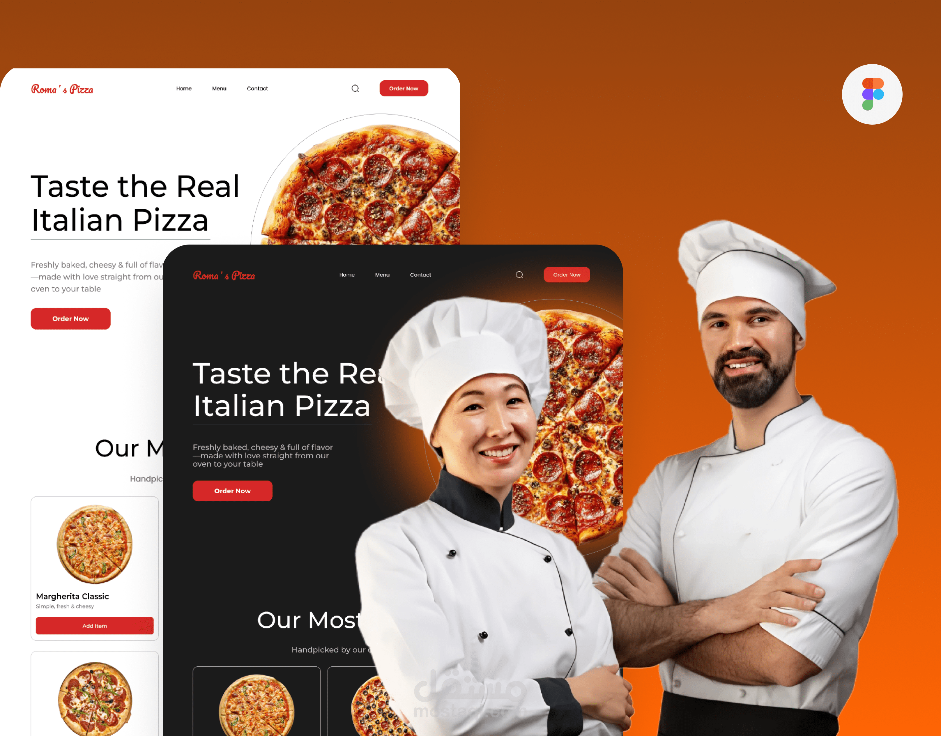 تصميم صفحة هبوط عصرية و جذابة Landing Page Design