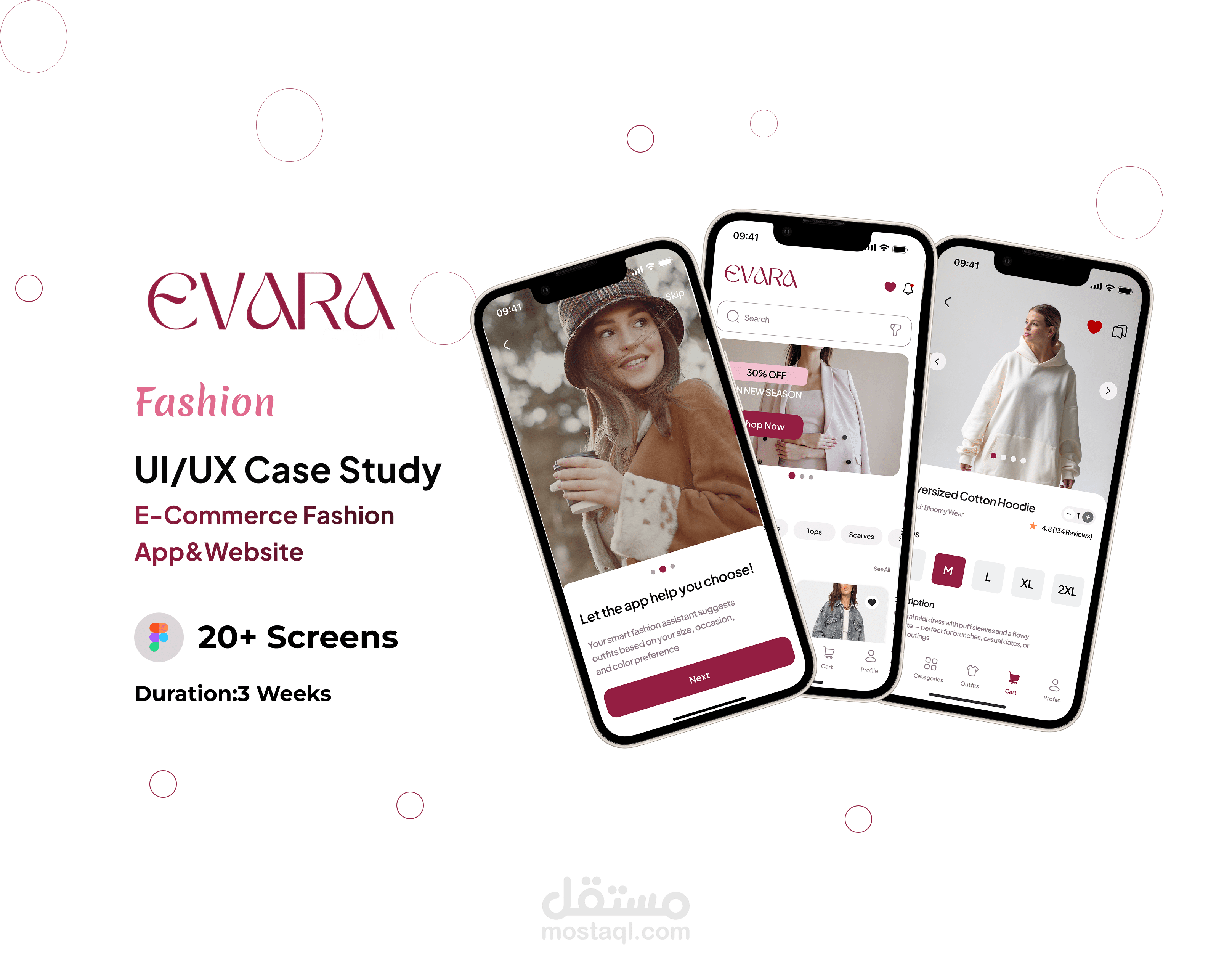 Evara – Fashion E-Commerce App & Website Design