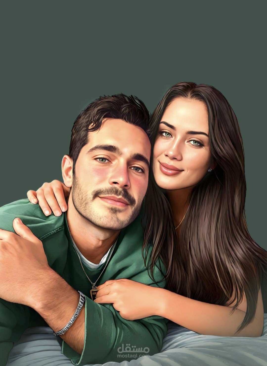 دمج شخصين مع بعض