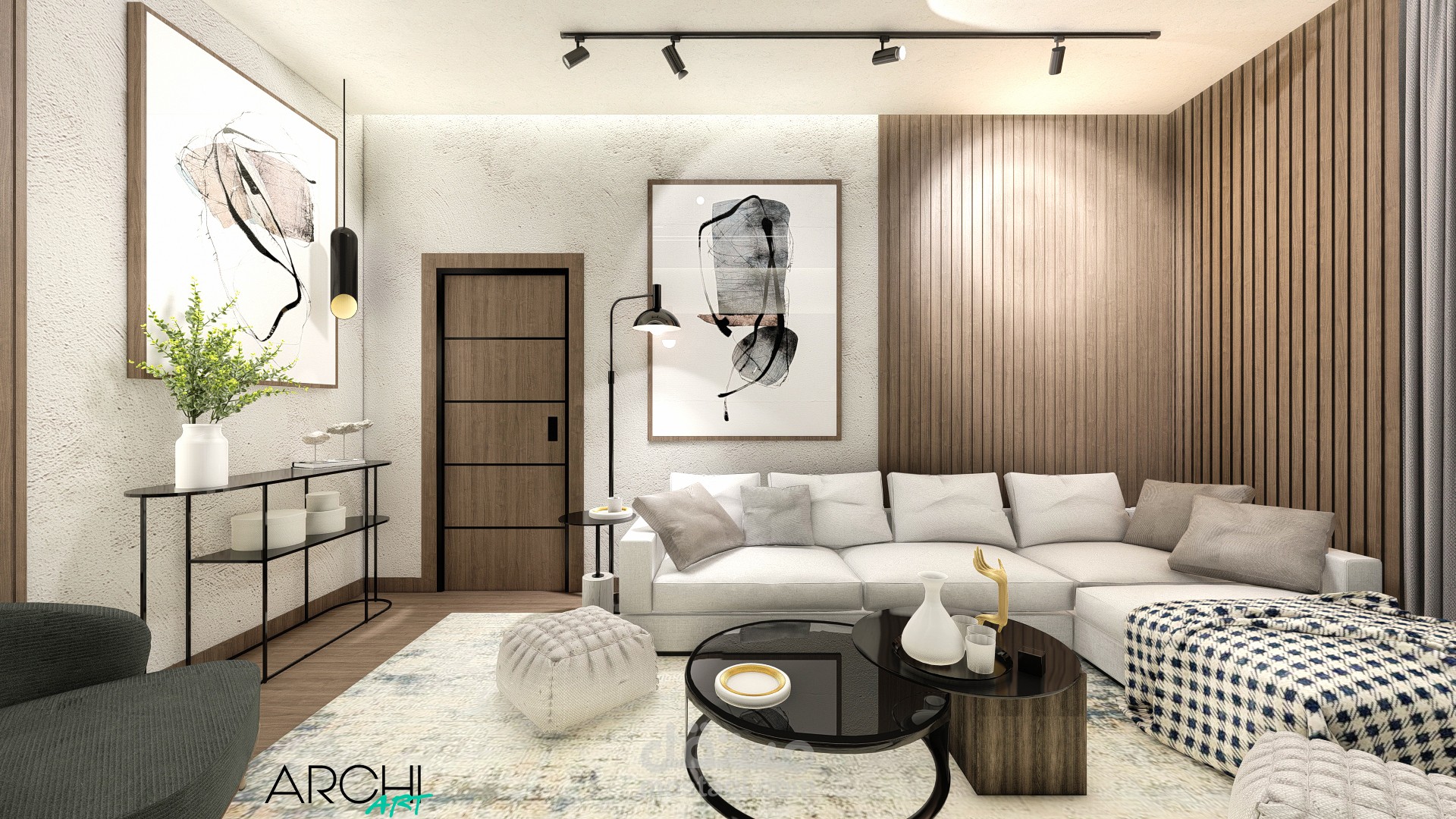 تصميم غرفه معيشه #2