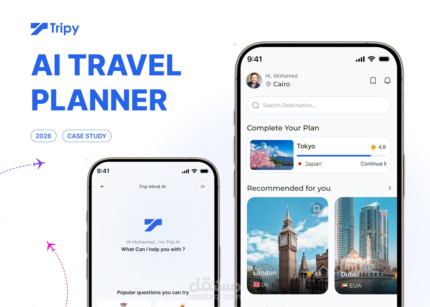 Tripy  تطبيق لاكتشاف الأماكن والتخطيط للرحلات