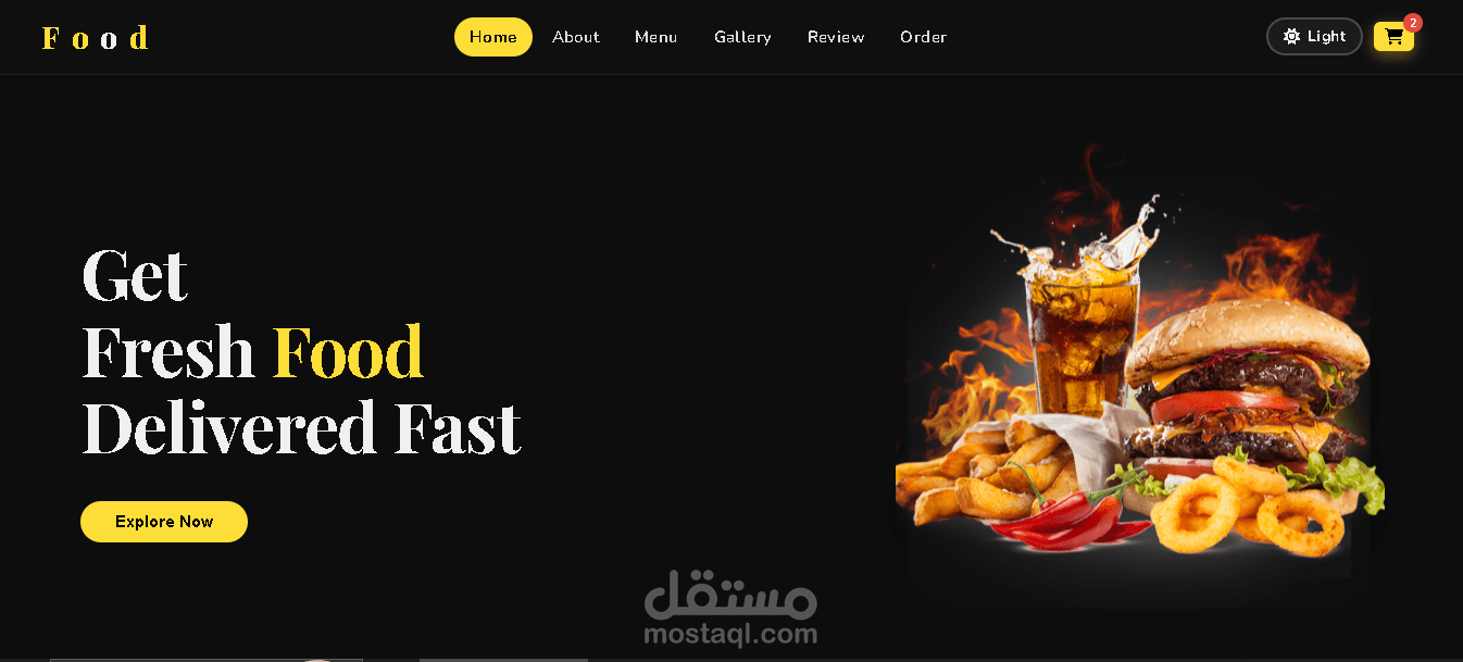 Restaurant Menu App