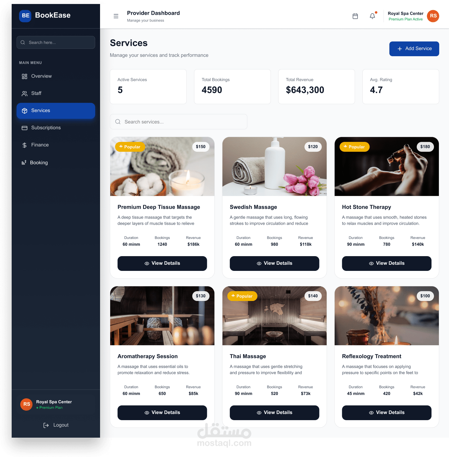 (ERB System)Dash board provider