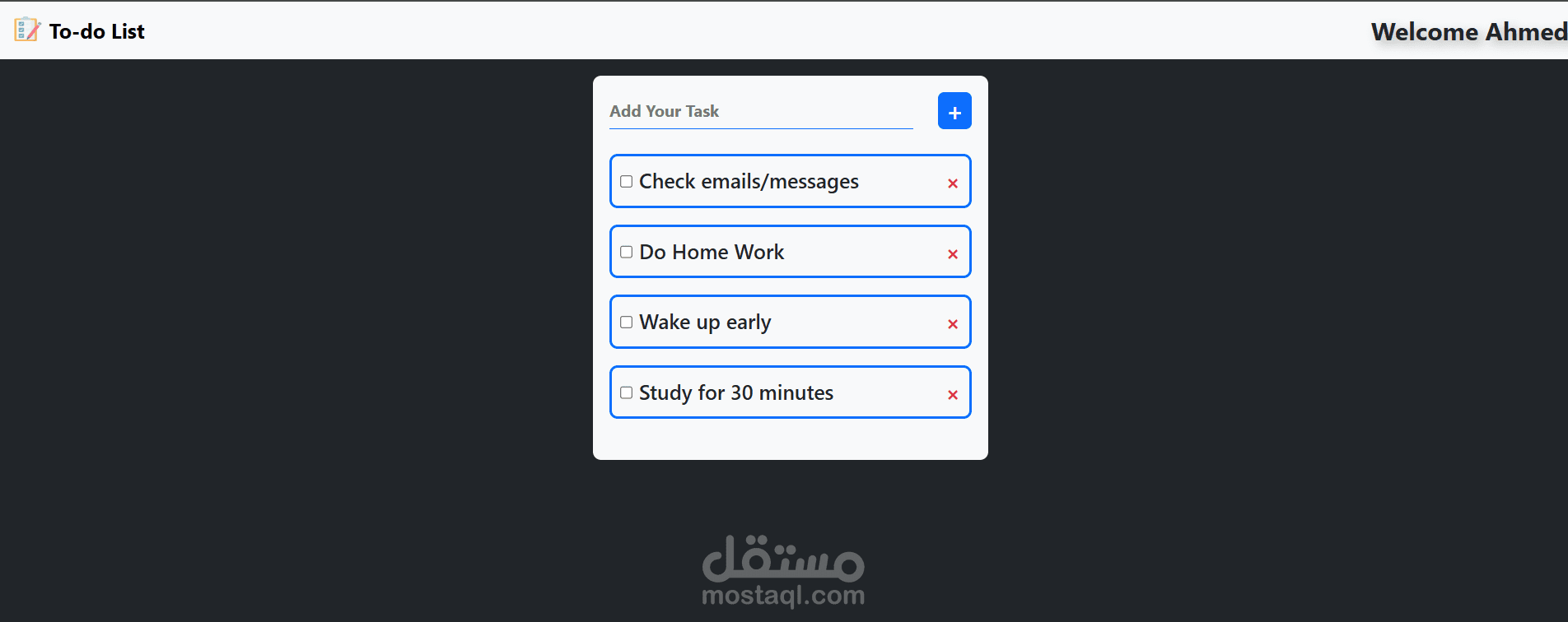 3. To-Do List – Task Management App