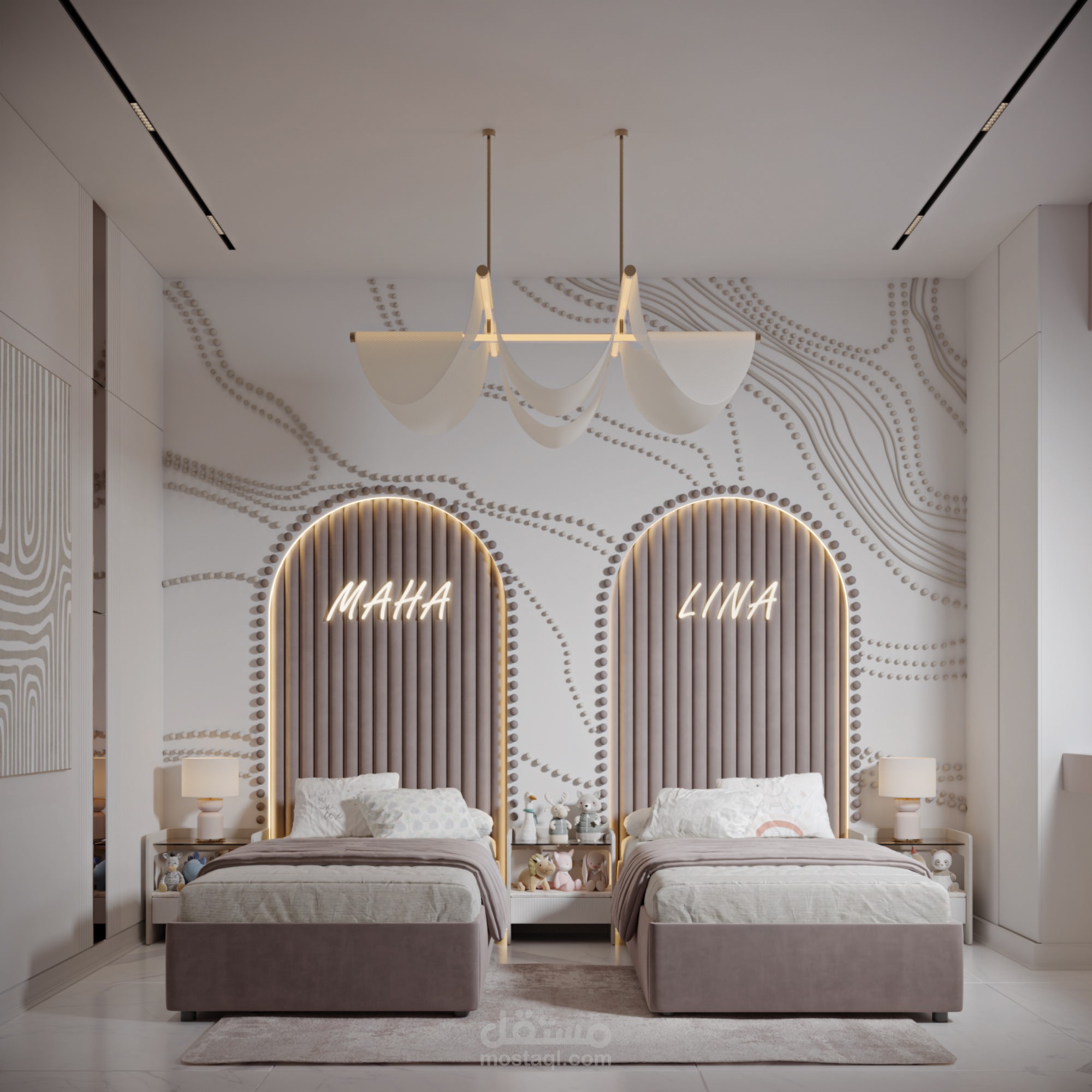 غرفه نوم بنات