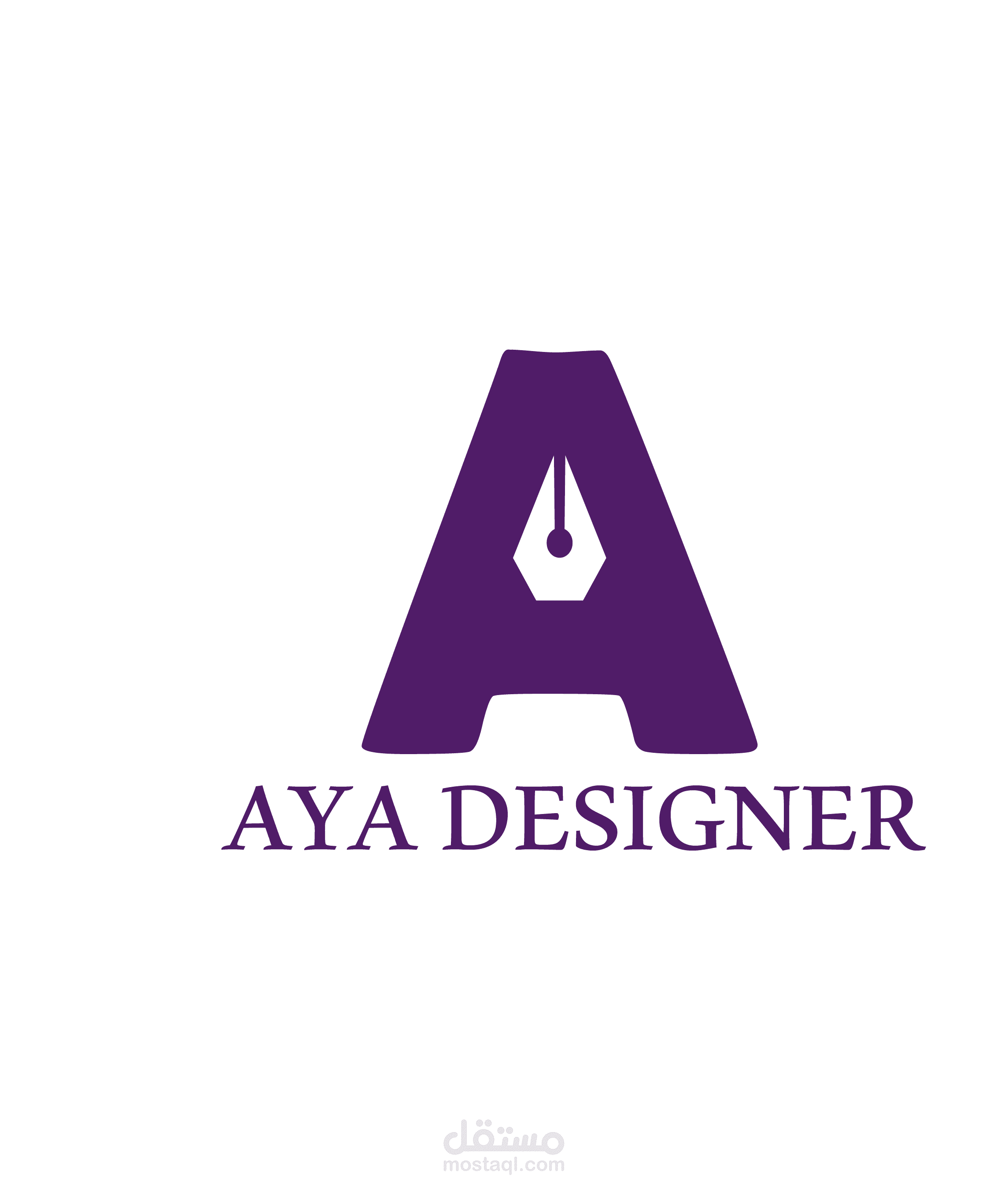 لوجو حرف A