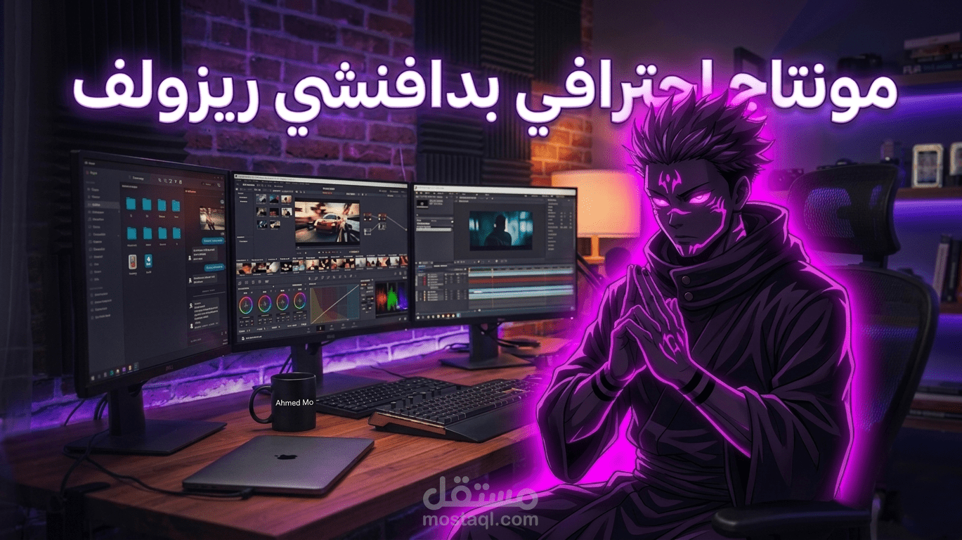مونتاج ريلزات احترافي (قبل وبعد المونتاج)