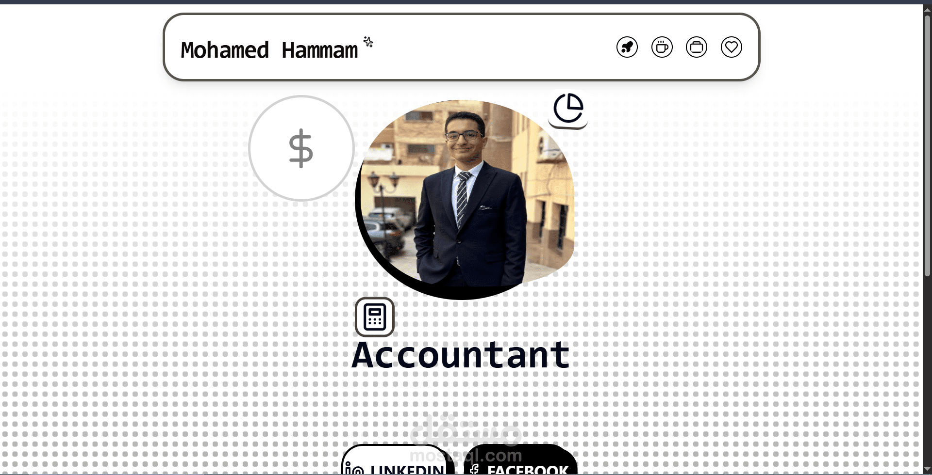 a portfolio for an accountant