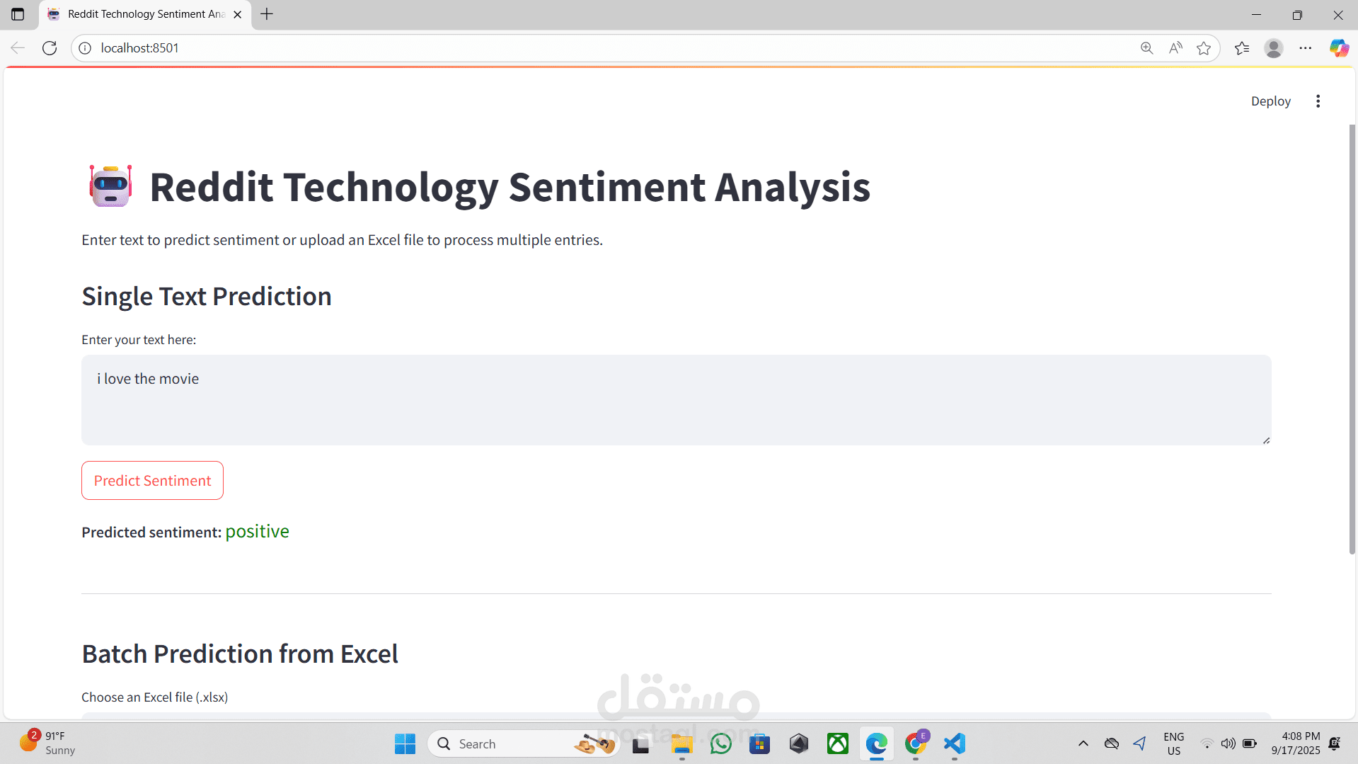 sentimental data analysis