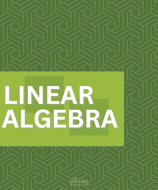 ملخص مادة الجبر الخطي لطلبة علوم الحاسب برسومات توضيحية و شرح منظم و جذاب