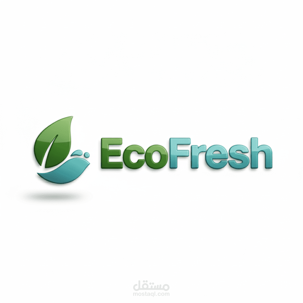 EcoFresh – تصميم الهوية البصرية ودليل العلامة