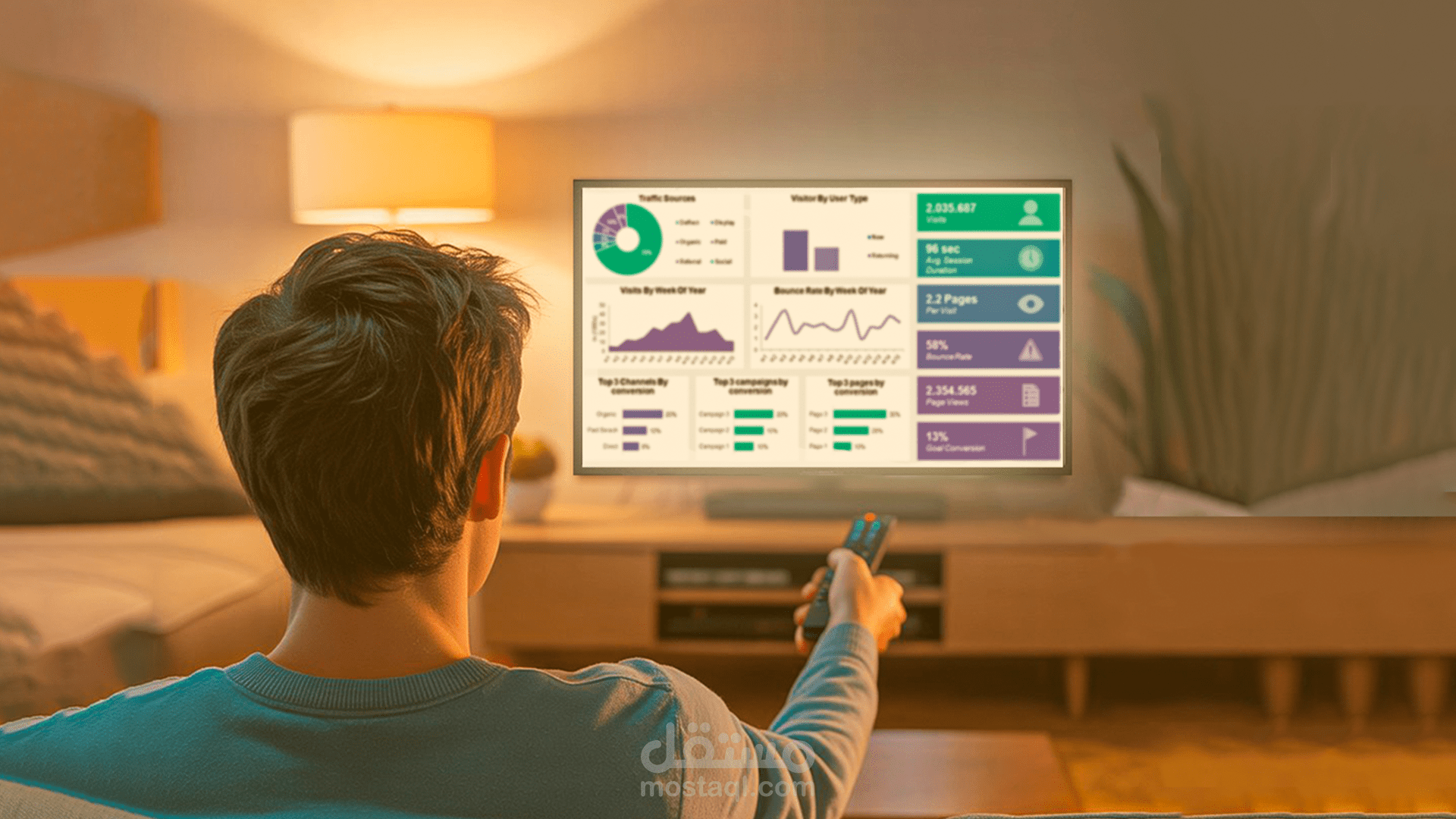 تحرير فيديو دعائي مع تصميم سوشيال ميديا