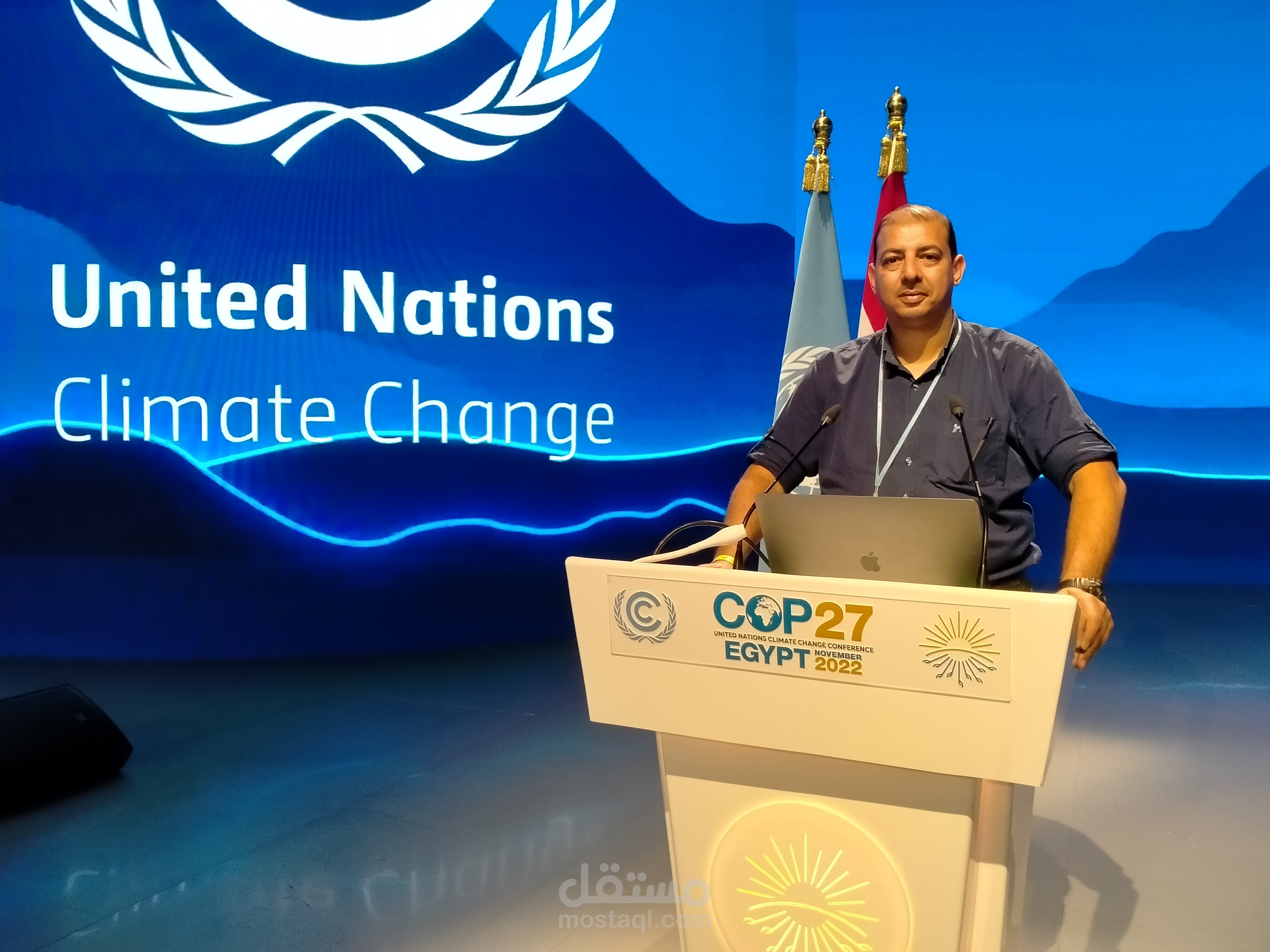 المسئول الهندسي لمؤتمر المناخ COP 27 بشرم الشيخ