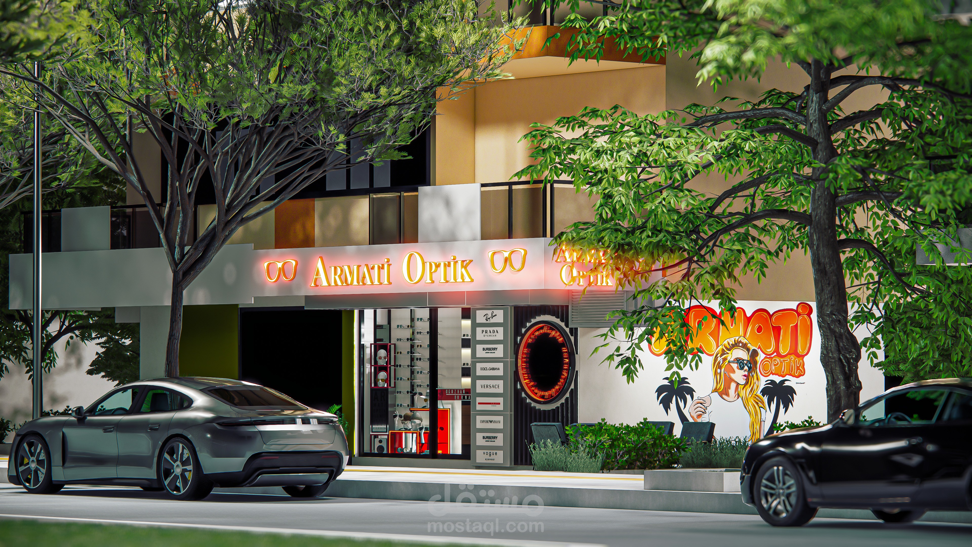 أرماتي أوبتيك للواجهات والتصميم الداخلي | مفهوم الواجهات والواجهات الزجاجية