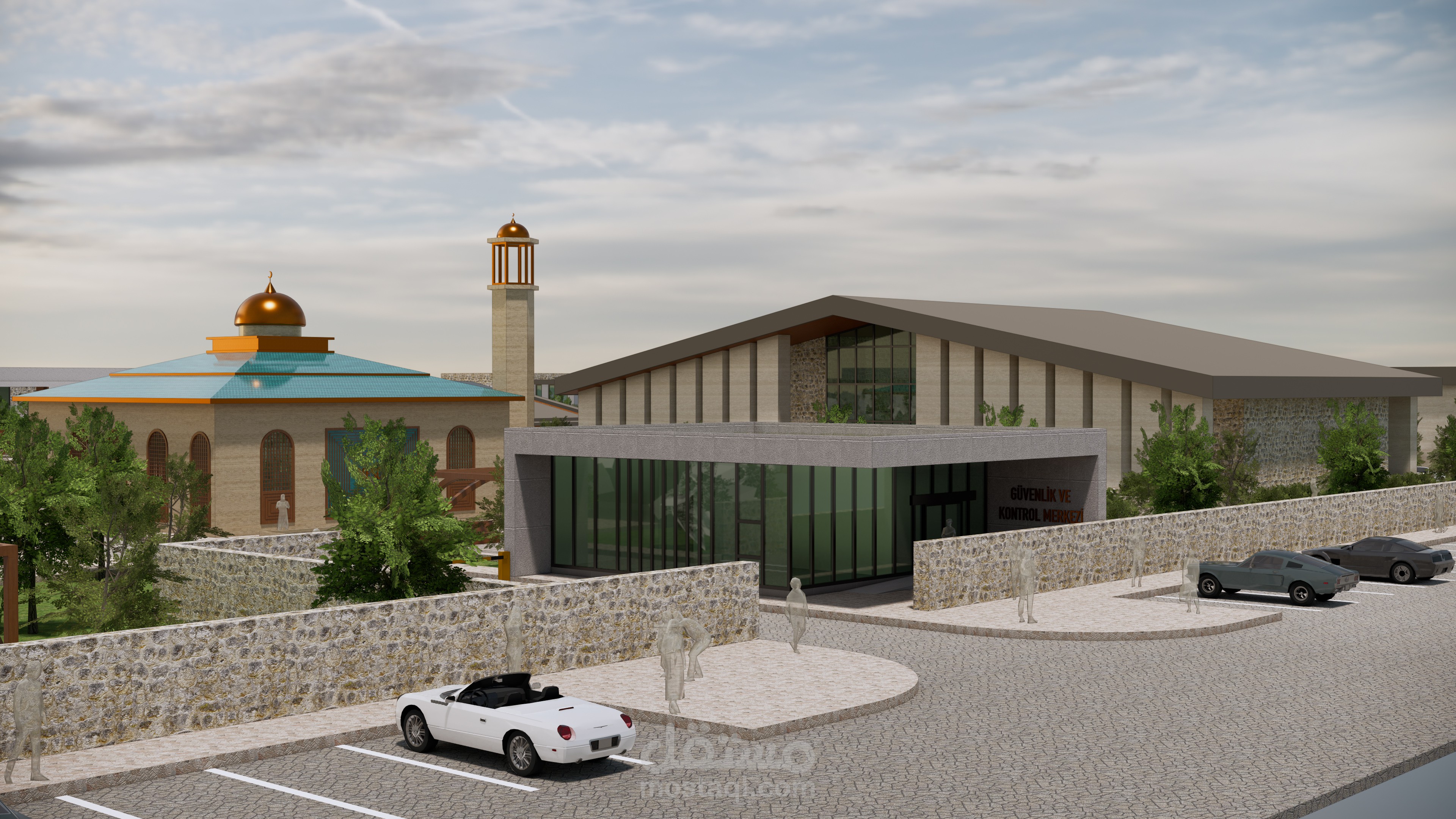 مشروع دار الأيتام إلكين الهندسة المعمارية والمخطط الرئيسي | التصميم ثلاثي الأبعاد والتصور