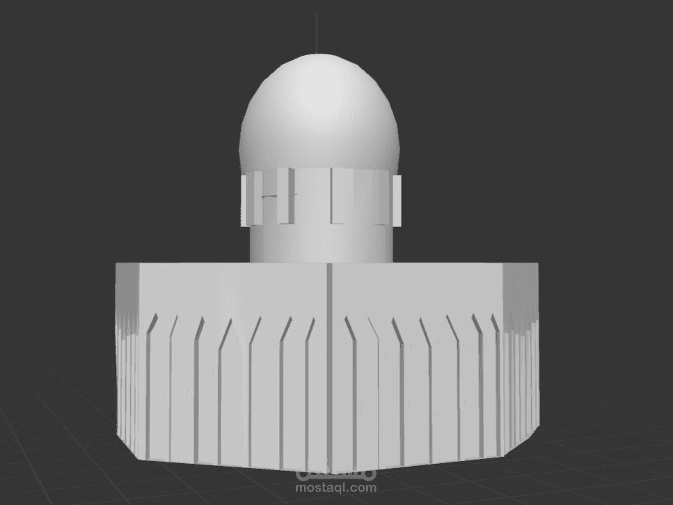 تصميم معماري لقبة الصخرة