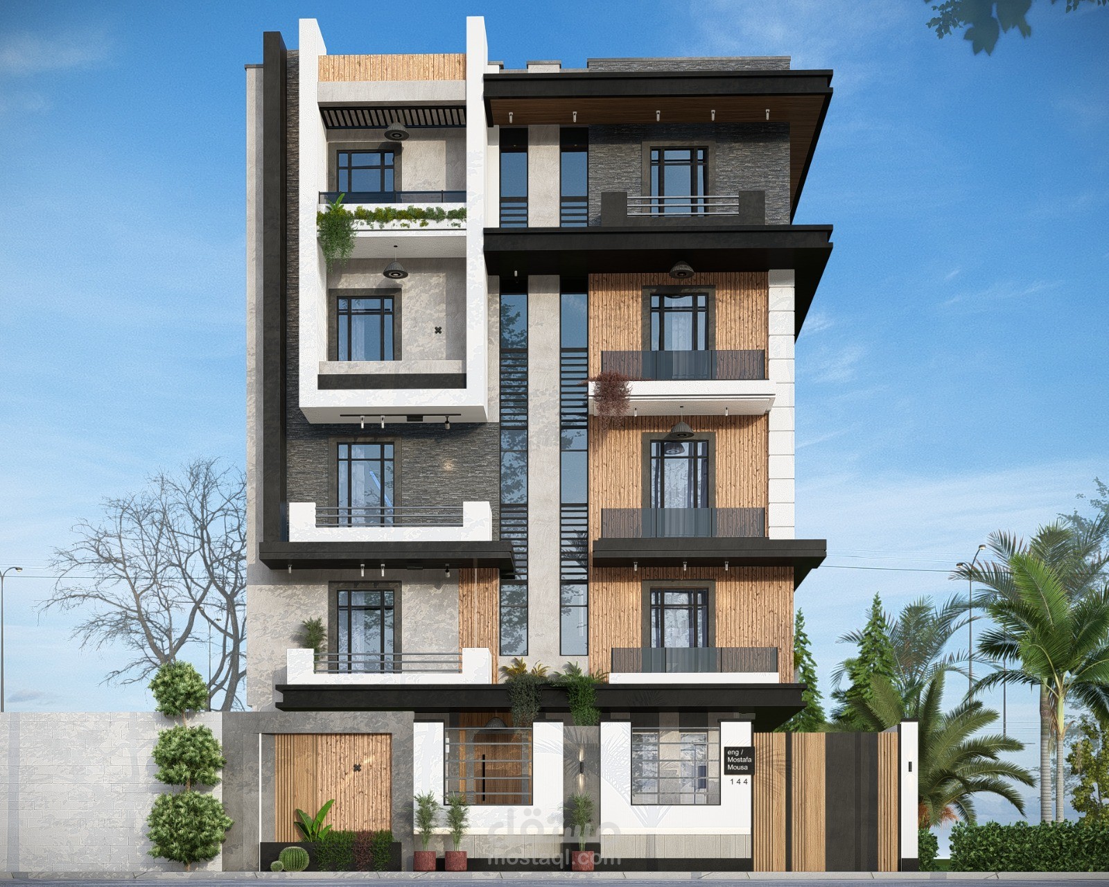 تصميم واجهات معمارية باحترافية